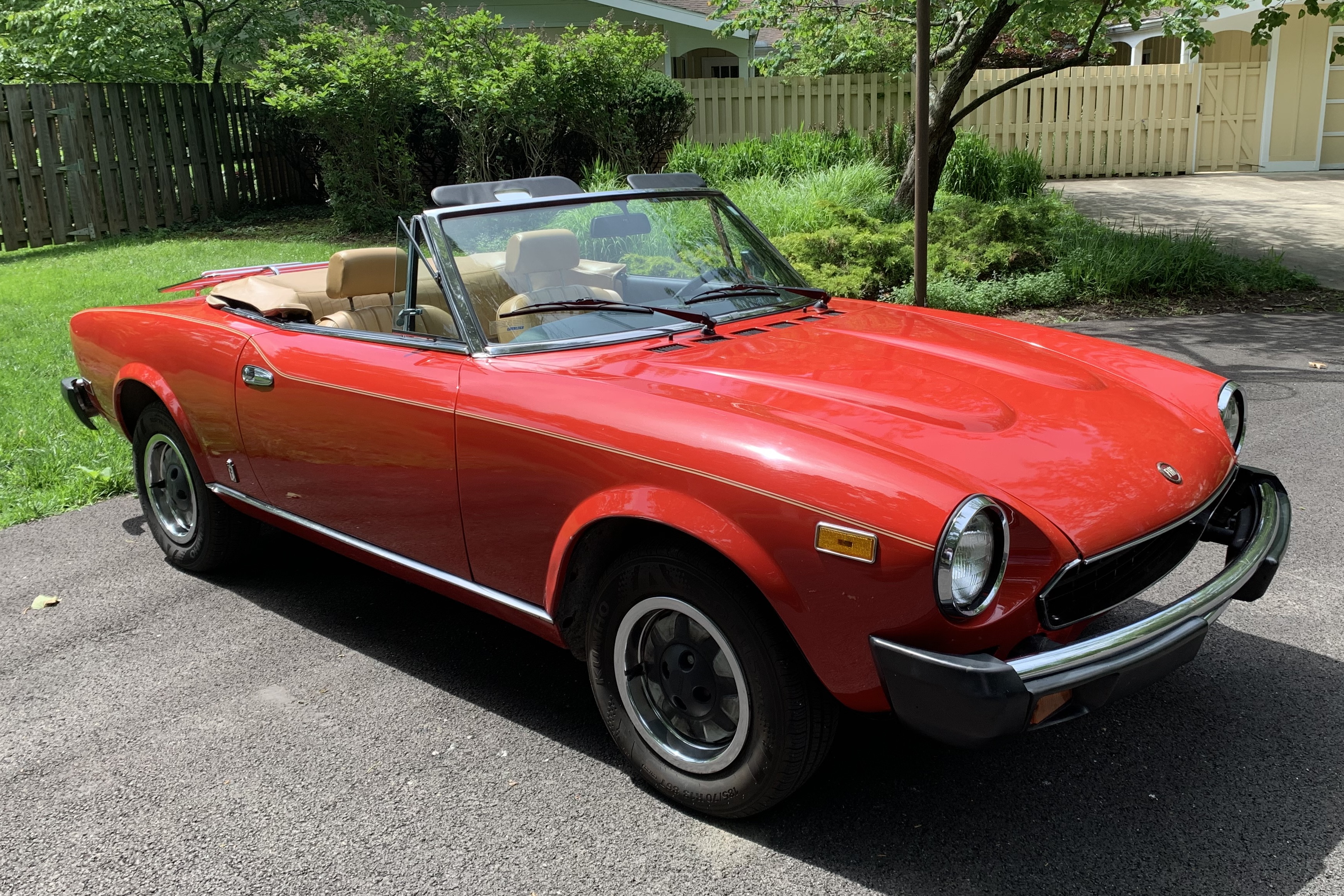 37-Years-Owned 1980 Fiat Spider 2000 5-Speed