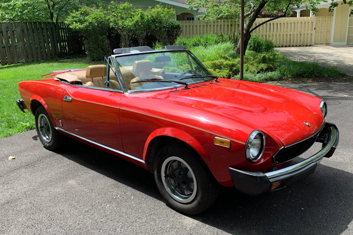 37-Years-Owned 1980 Fiat Spider 2000 5-Speed