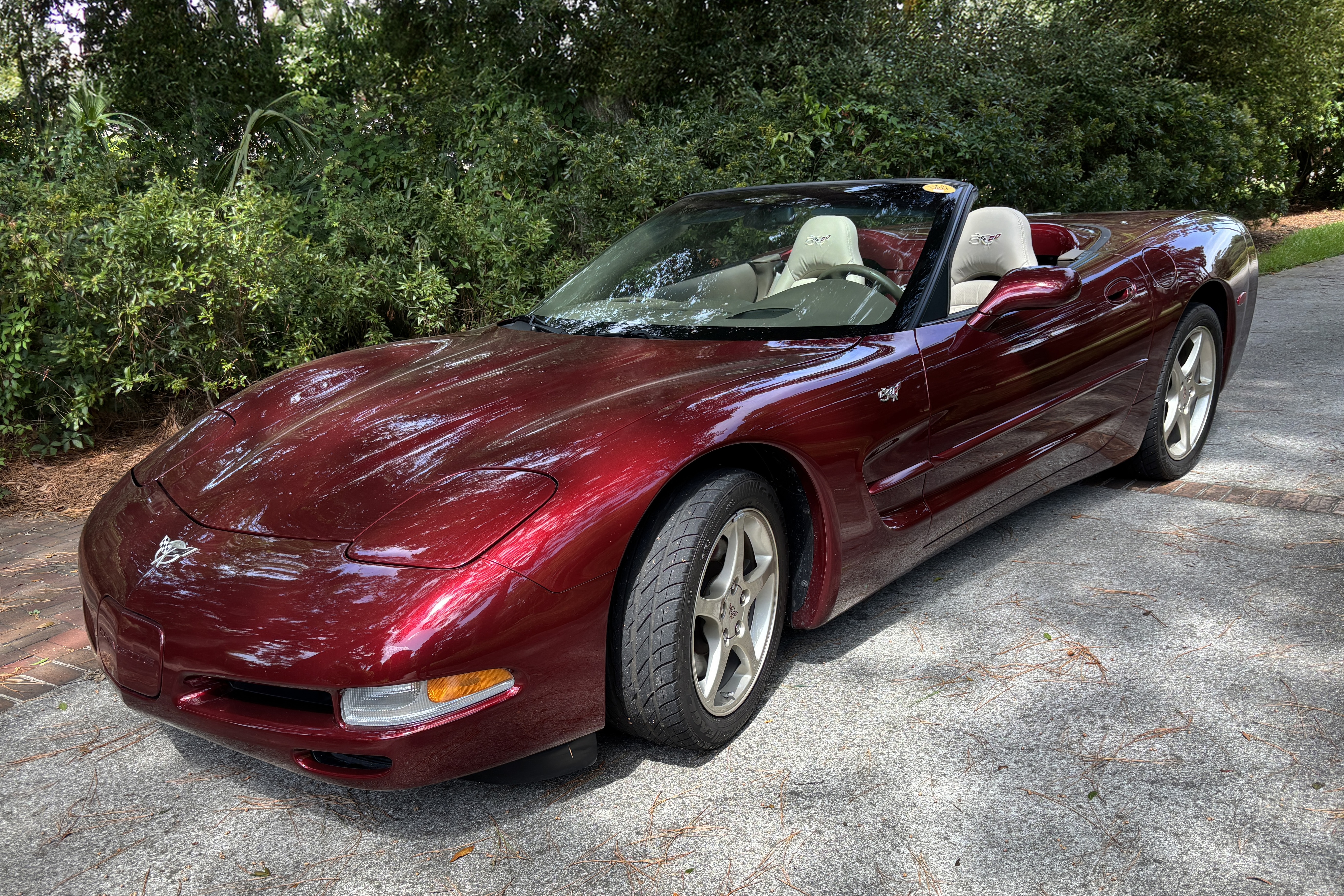 9k-Mile 2003 Chevrolet Corvette Convertible 50th Anniversary Edition 6-Speed