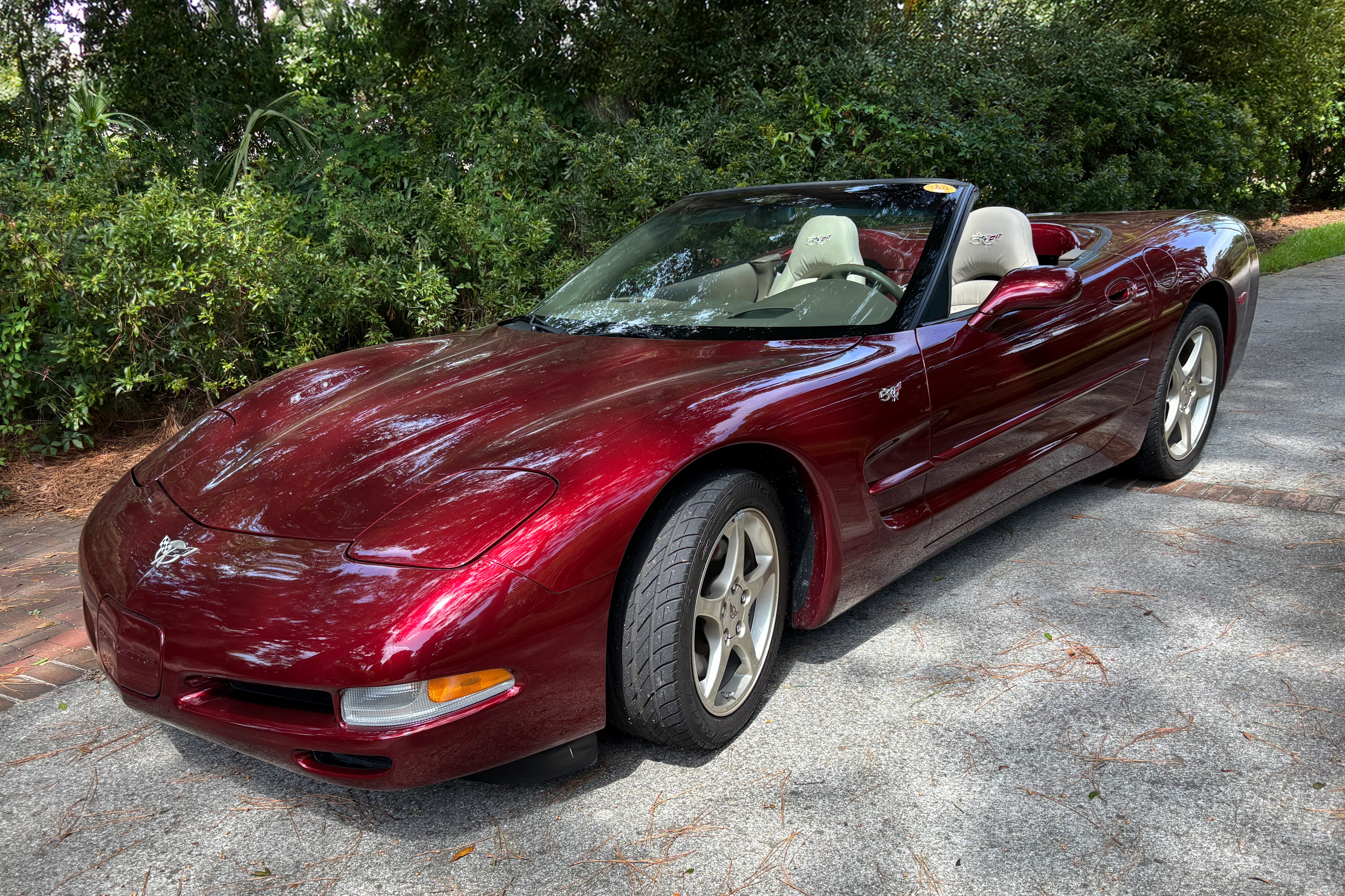 9k-Mile 2003 Chevrolet Corvette Convertible 50th Anniversary Edition 6-Speed