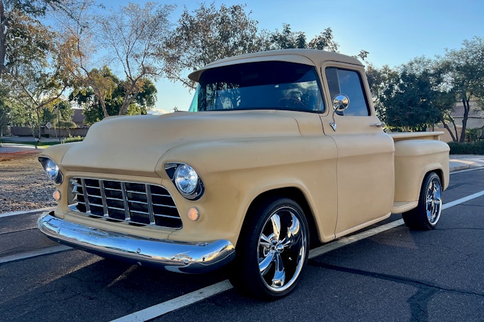 350-Powered 1955 Chevrolet 3100 Stepside Pickup