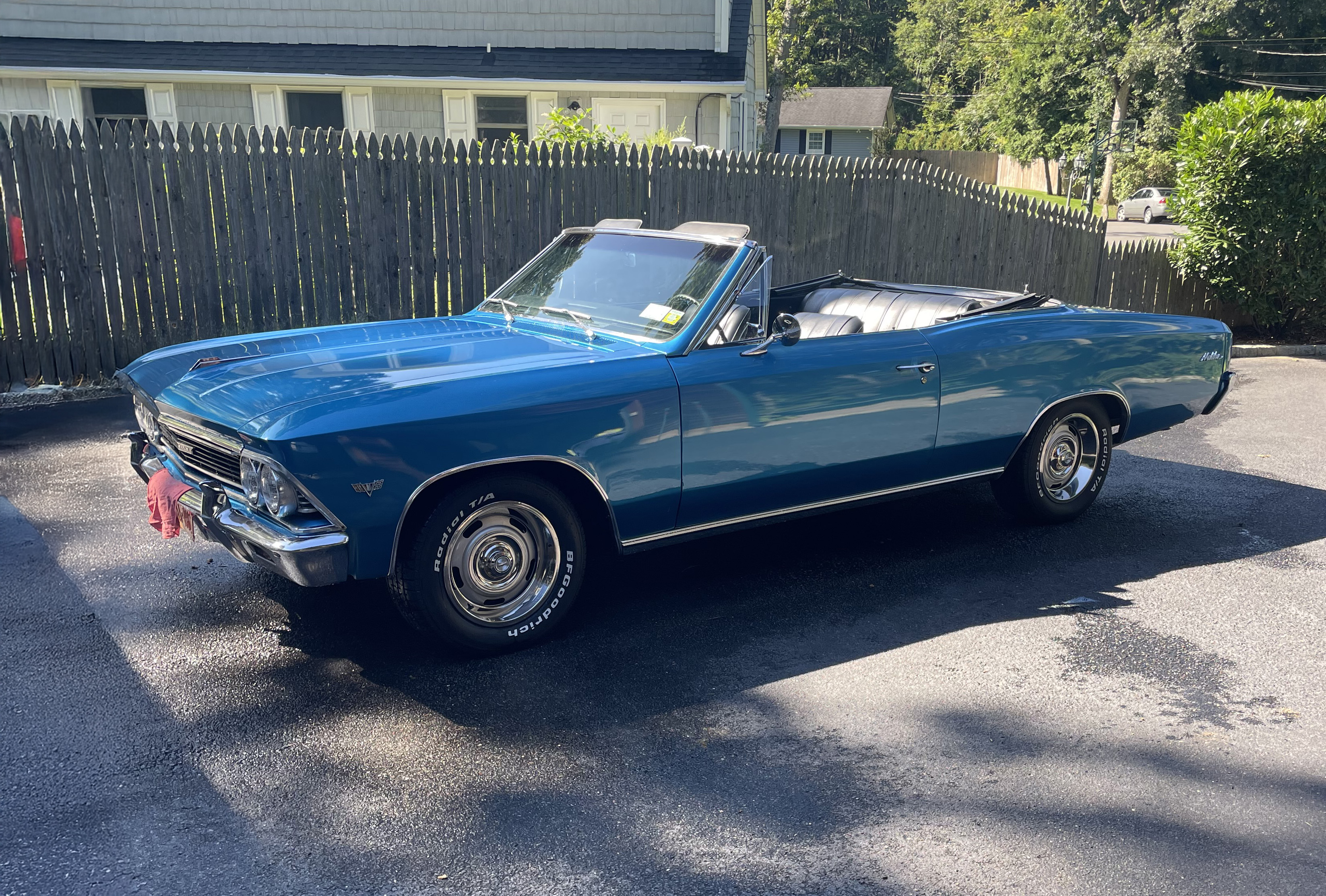 350-Powered 1966 Chevrolet Chevelle Malibu Convertible 4-Speed