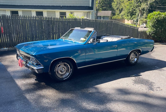 350-Powered 1966 Chevrolet Chevelle Malibu Convertible 4-Speed