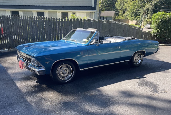 350-Powered 1966 Chevrolet Chevelle Malibu Convertible 4-Speed