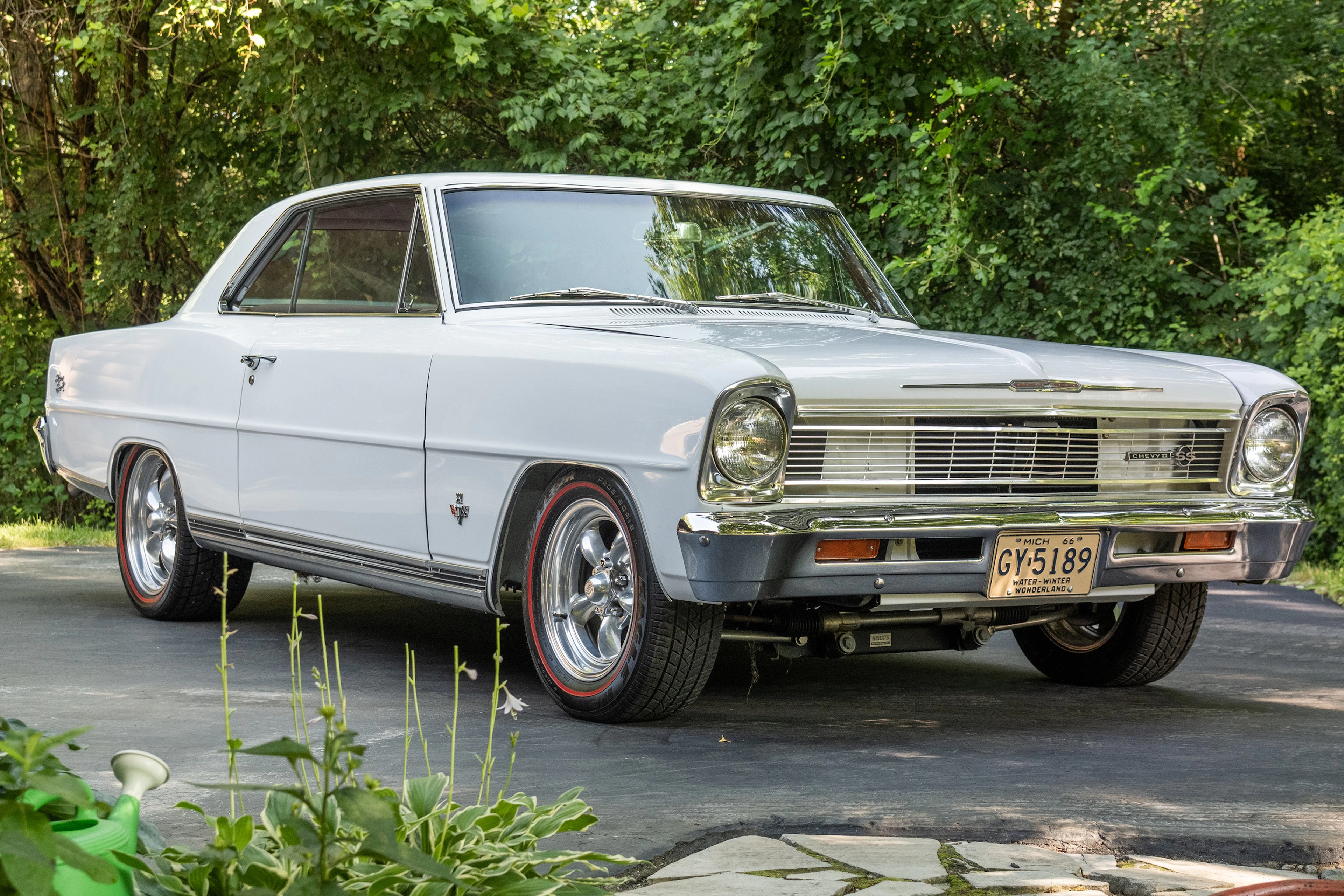 327-Powered 1966 Chevrolet Chevy II Nova SS Sport Coupe 4-Speed