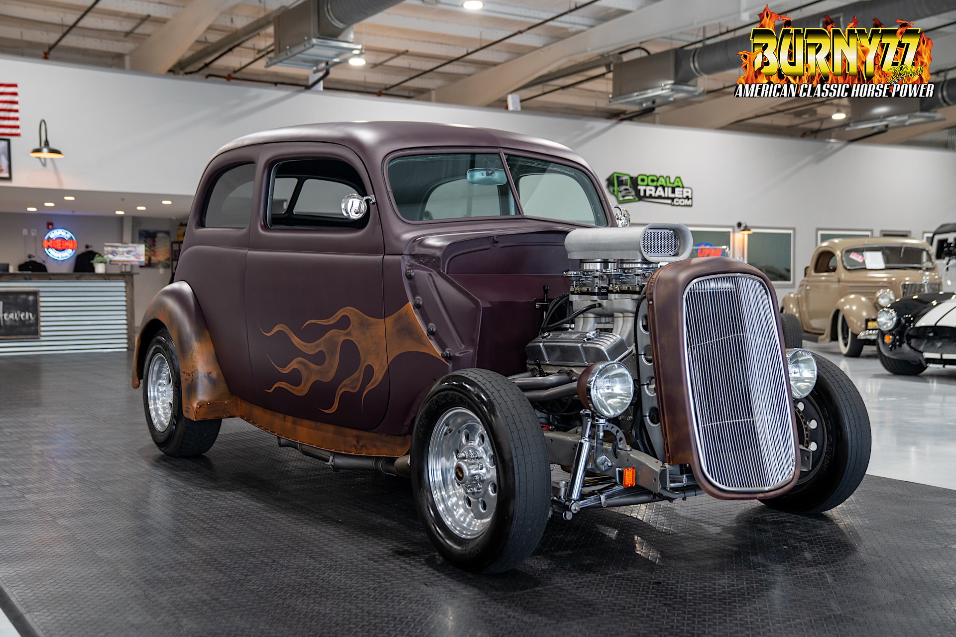 1937 Ford Tudor Sedan "Humpback" Hot Rod 