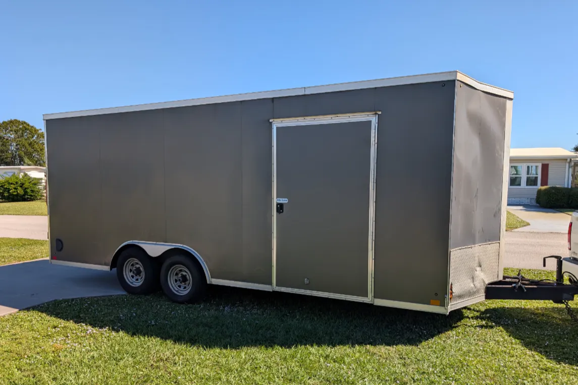 2021 Cross Enclosed 20-Foot Auto Trailer 