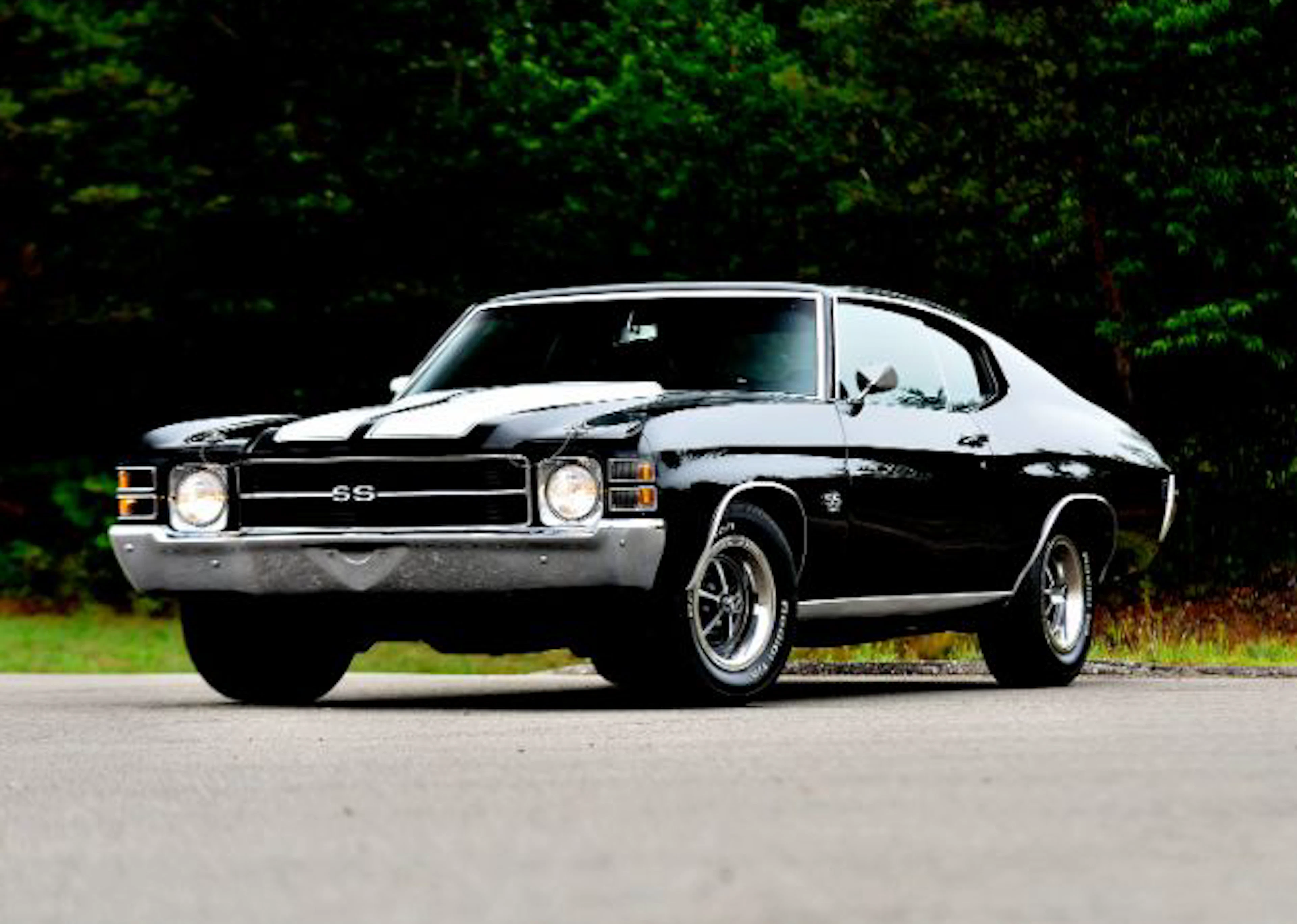 396-Powered 1971 Chevrolet Chevelle Malibu SS Tribute 4-Speed