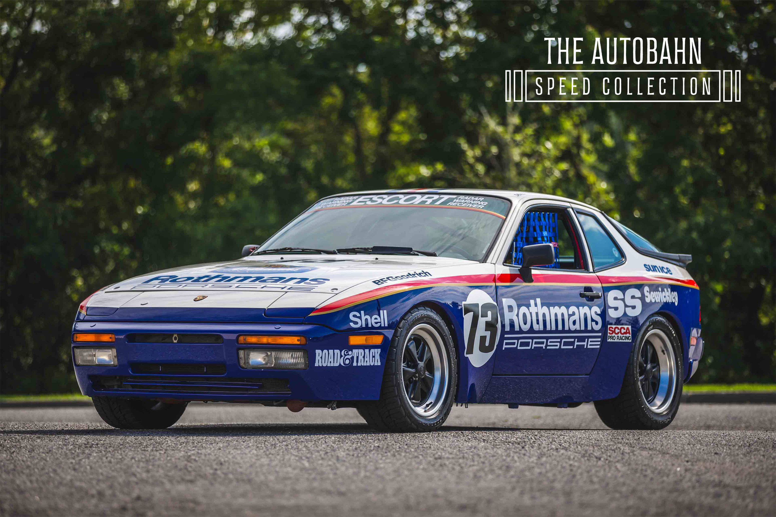 1986 SCCA Showroom Stock Porsche 944 Turbo “Weissach” (Lot 18a)