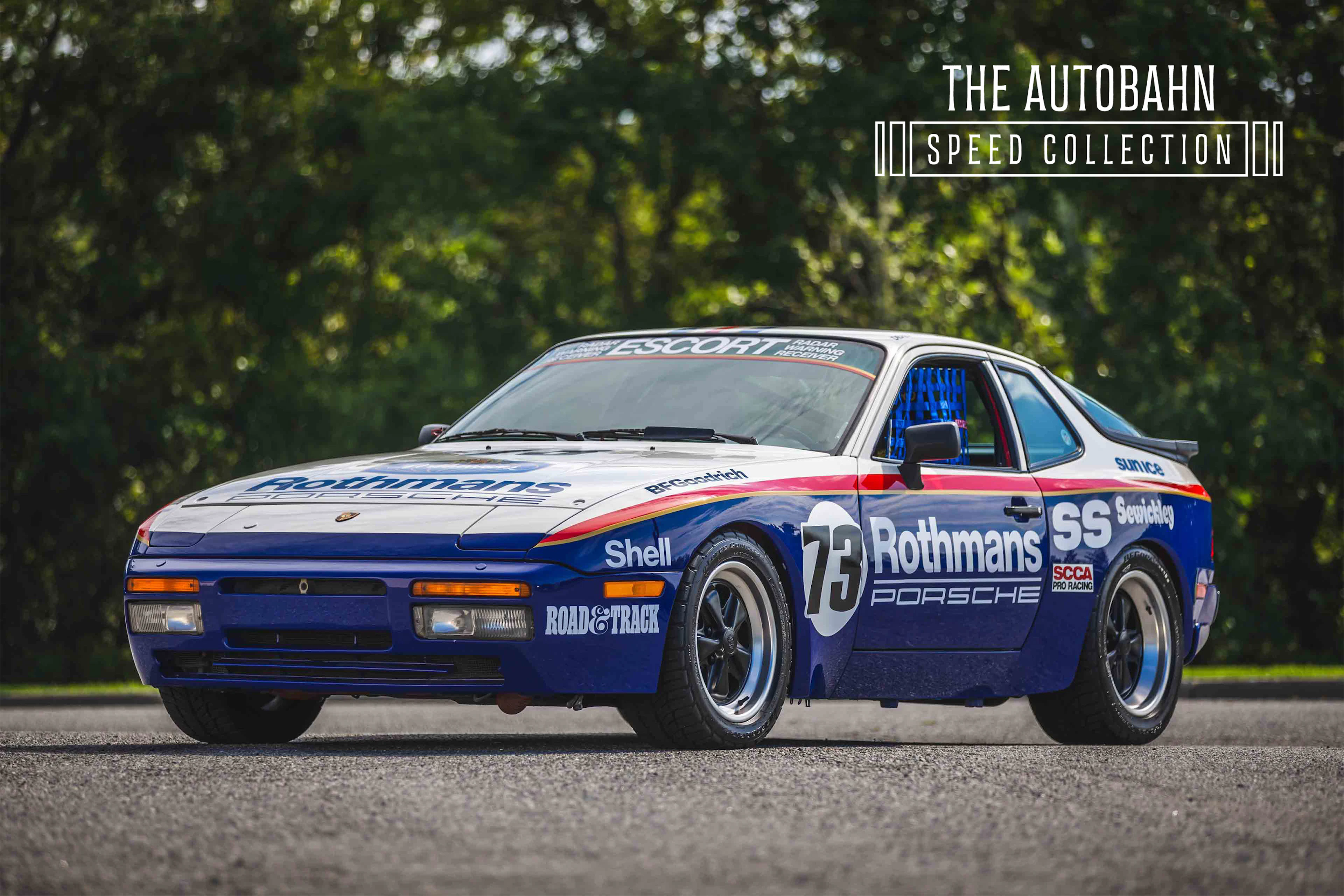 1986 SCCA Showroom Stock Porsche 944 Turbo “Weissach” (Lot 18a)