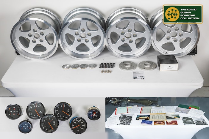 RUF Wheels, RUF Gauges, Misc. RUF Parts (Lot 57)