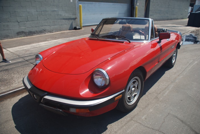One-Owner 1986 Alfa Romeo Spider Veloce