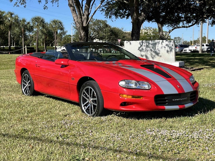 24k-Mile 2002 Chevrolet Camaro SS 35th Anniversary Convertible