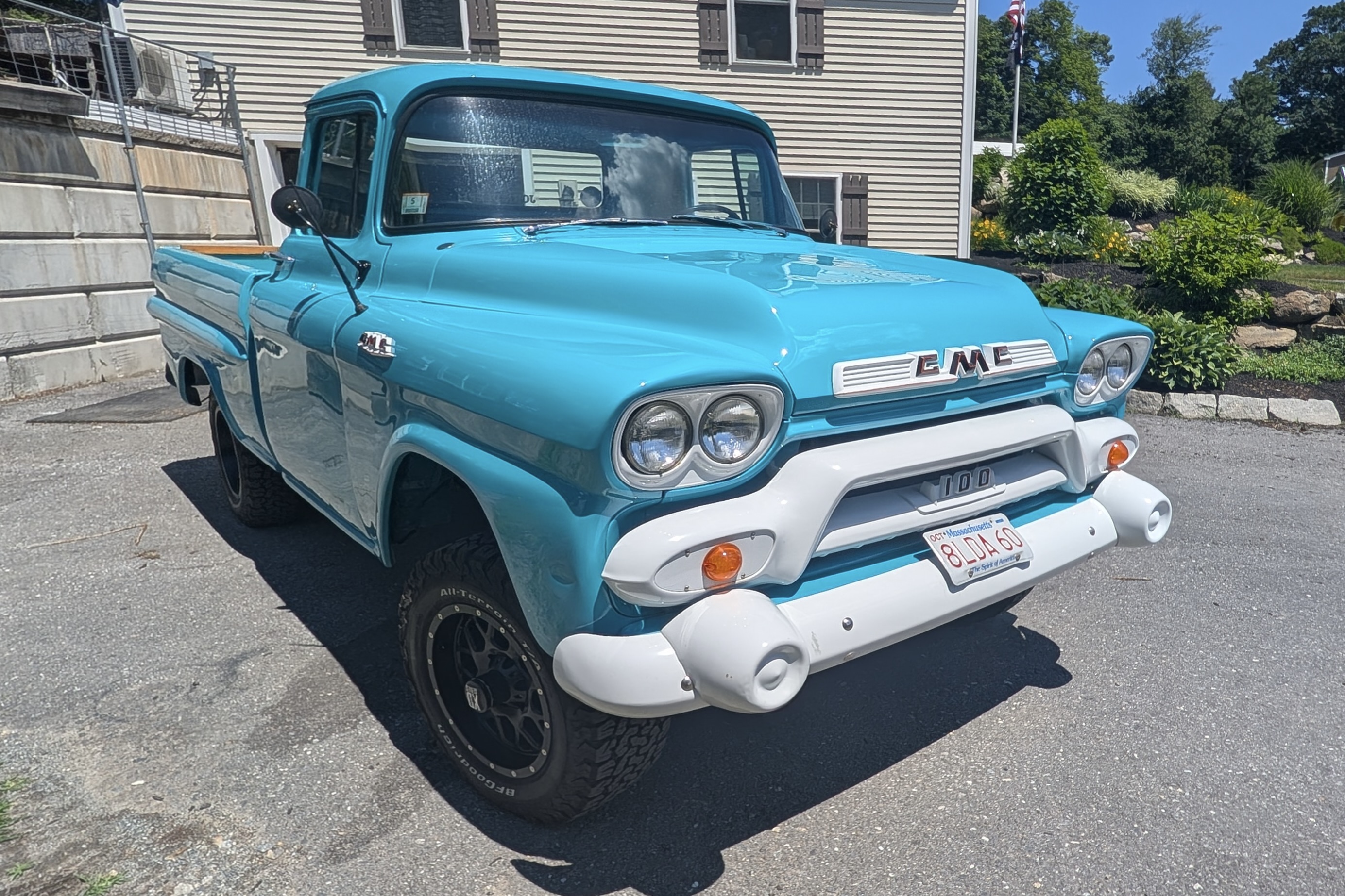4x4-Converted 1958 GMC 100 Pickup 4-Speed