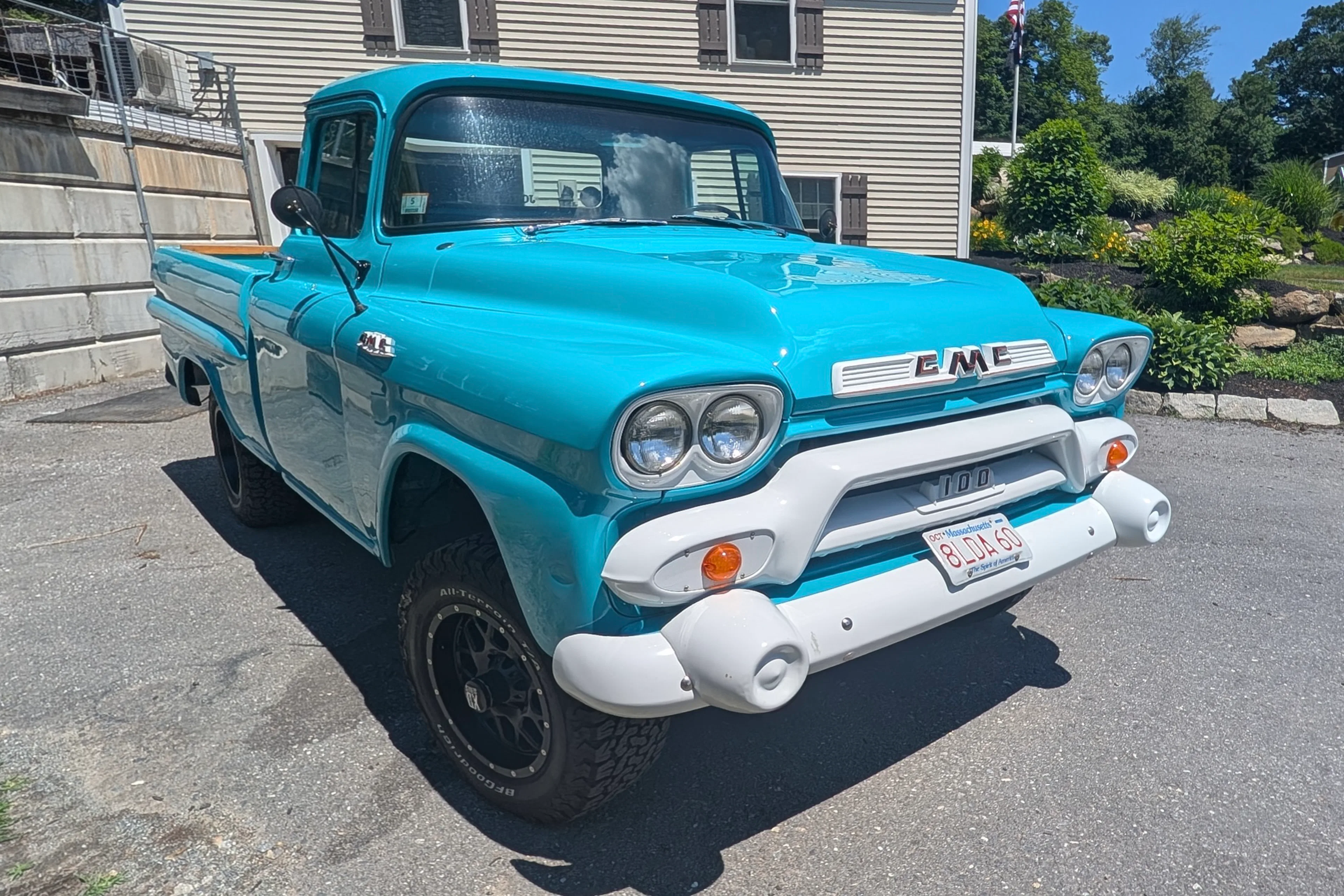 4x4-Converted 1958 GMC 100 Pickup 4-Speed