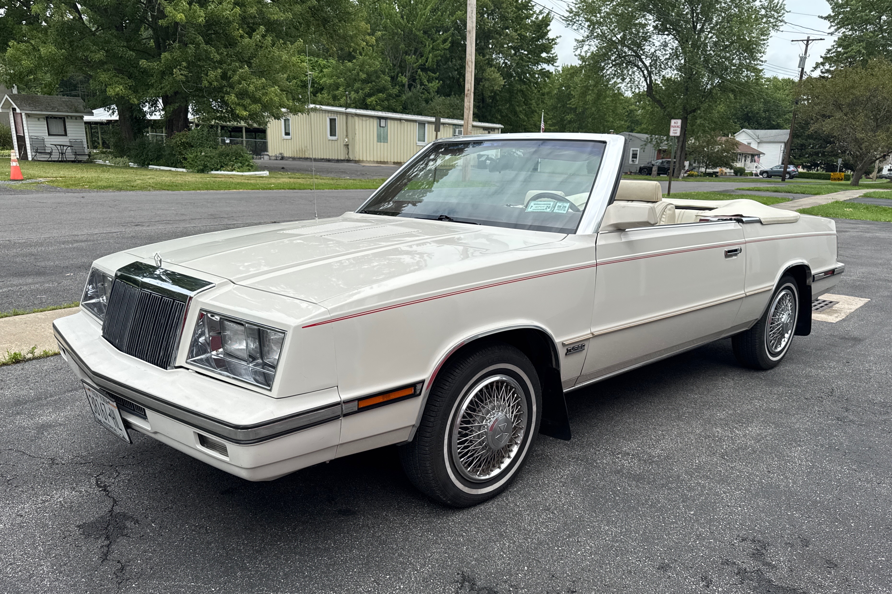 1985 Chrysler LeBaron Turbo Convertible 