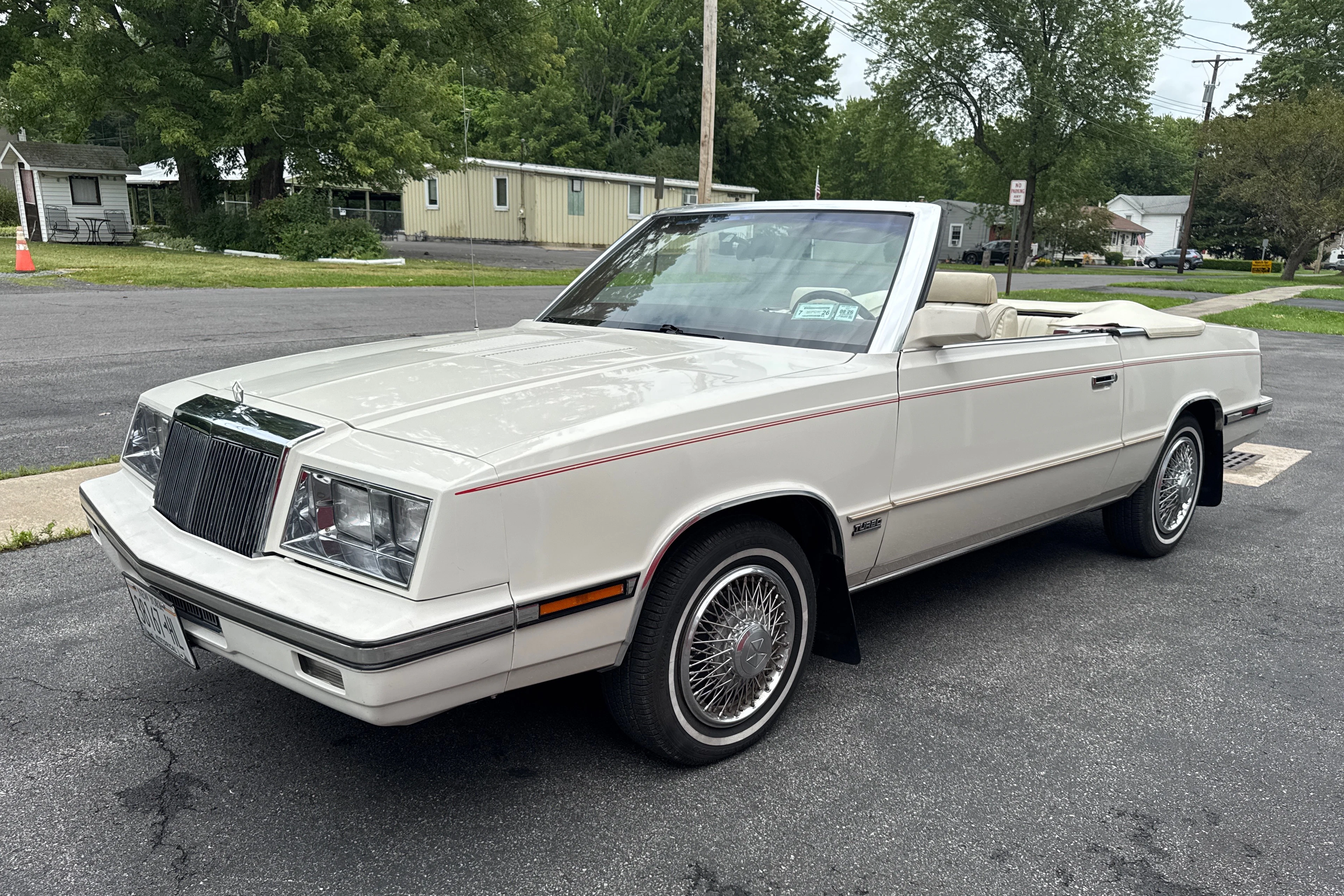 1985 Chrysler LeBaron Turbo Convertible