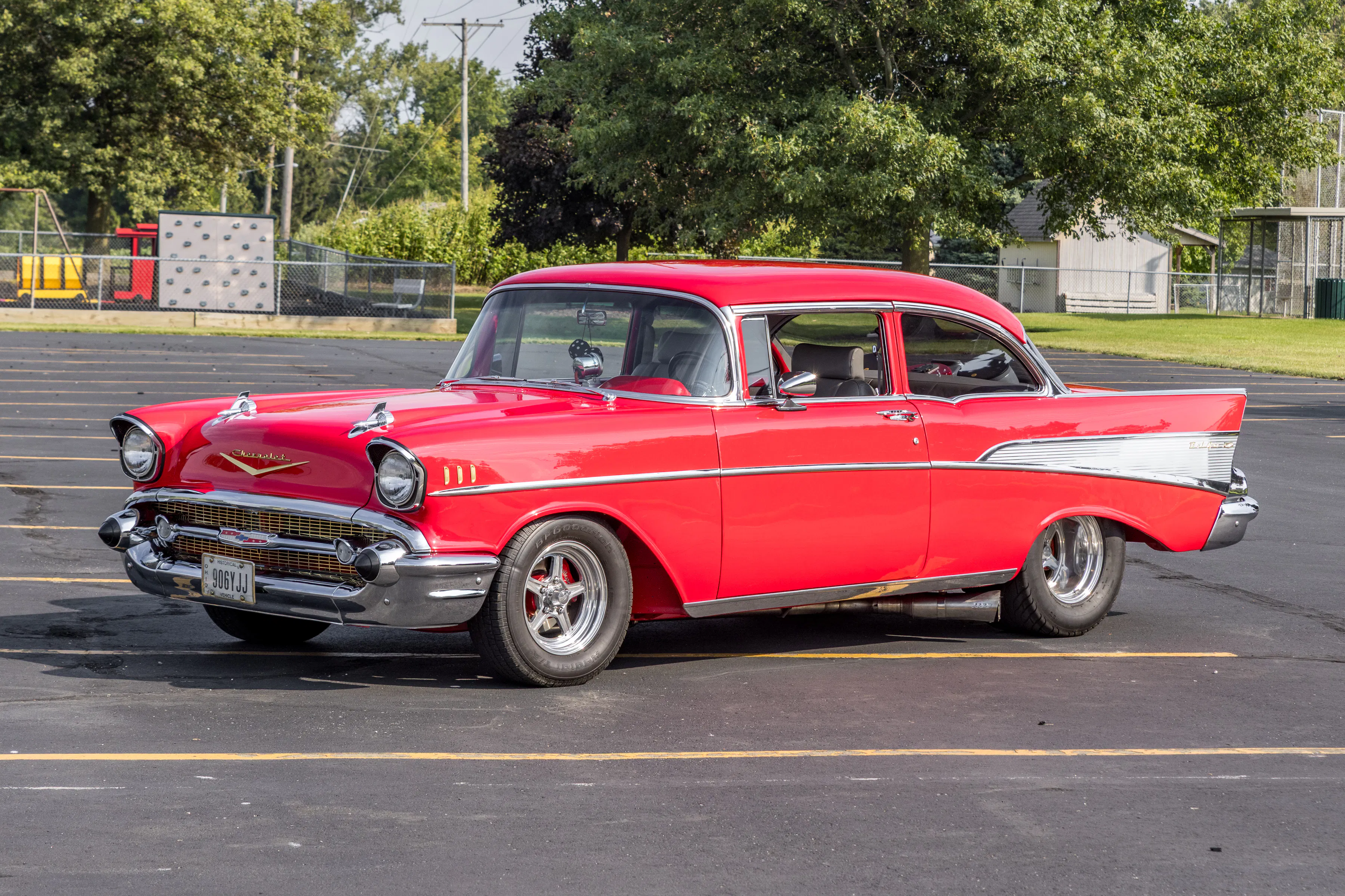 454-Powered 1957 Chevrolet Bel Air Two-Door Sedan Pro Street 