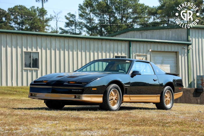 19k-Mile 1986 Pontiac Firebird Trans Am WS6