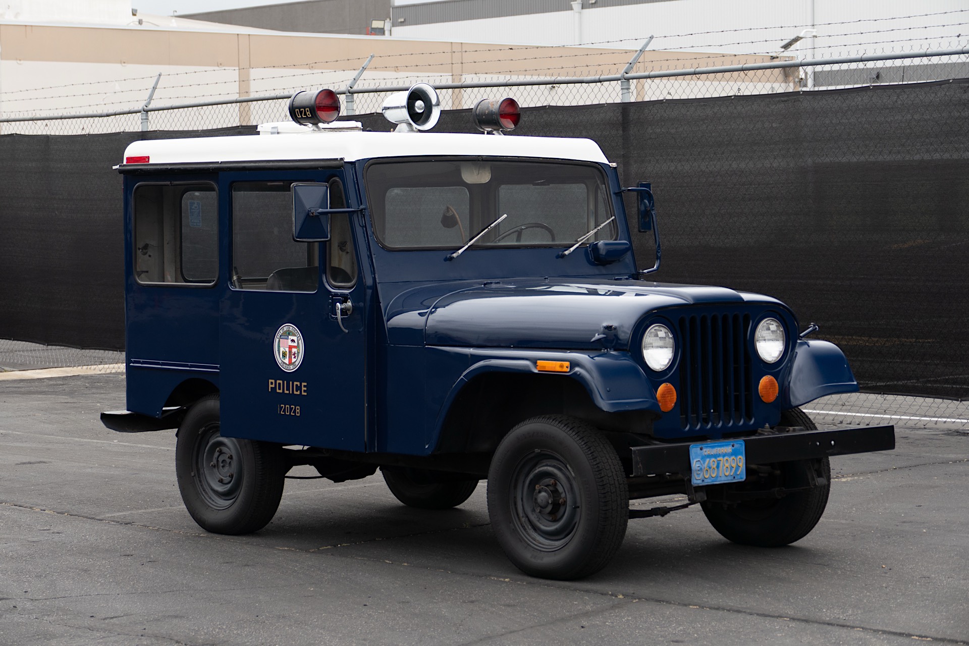 LAPD-Style 1970 Jeep DJ-5A "Dispatcher"
