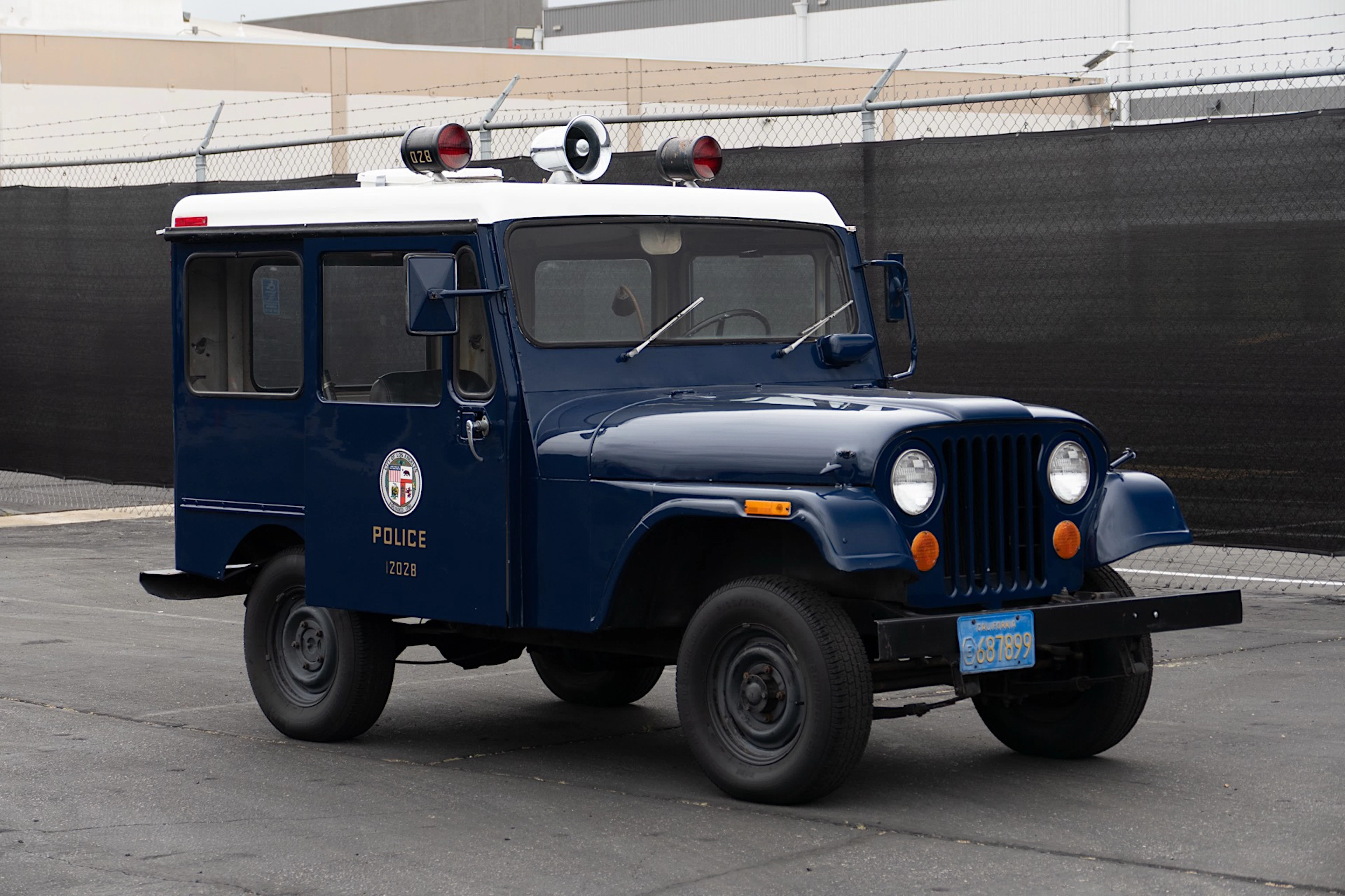 LAPD-Style 1970 Jeep DJ-5A "Dispatcher"