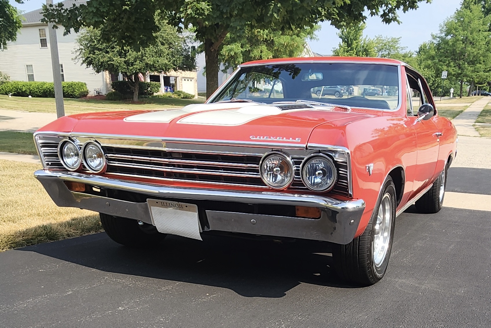327-Powered 1967 Chevrolet Chevelle Malibu Sport Coupe