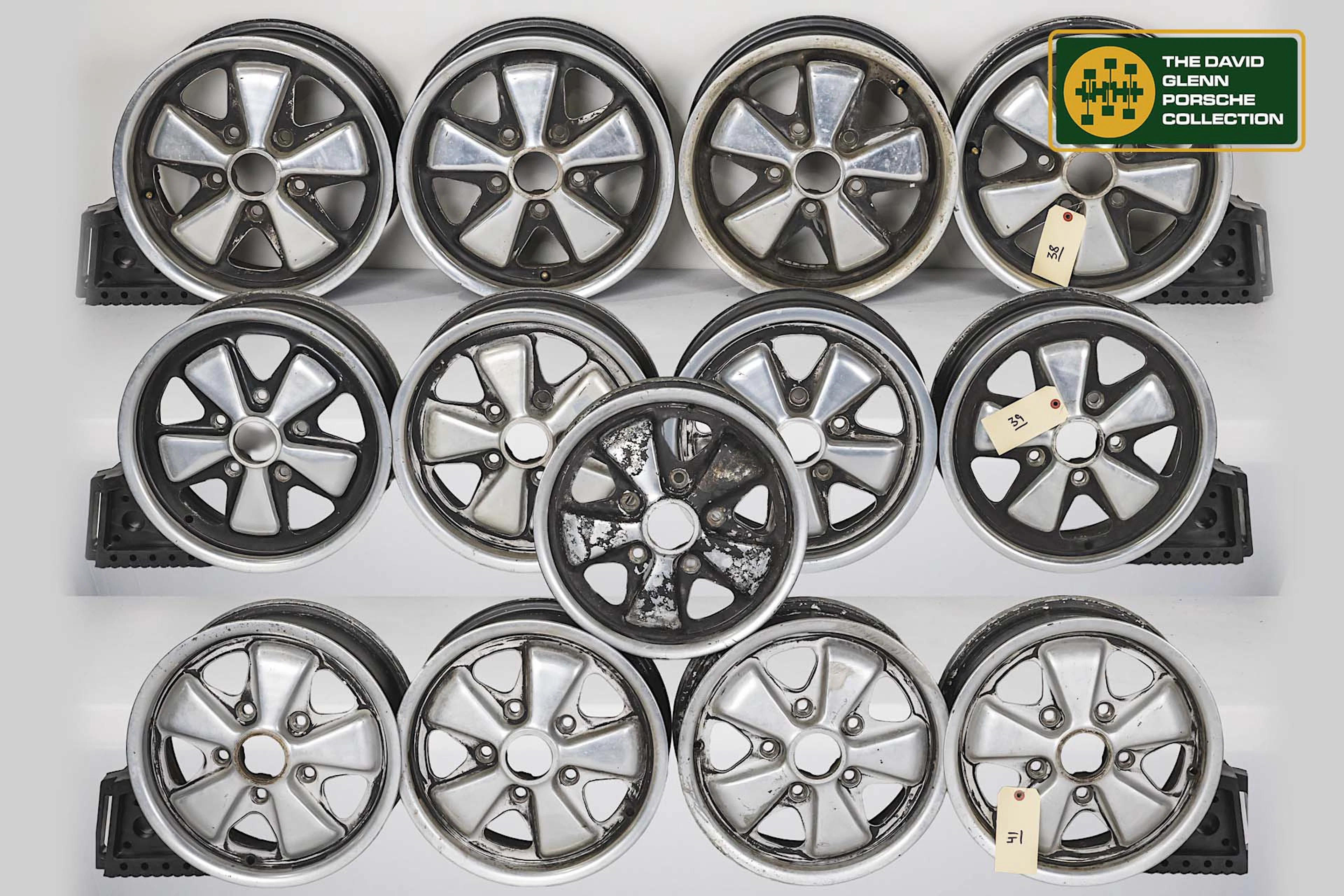Fuchs Wheels for Porsche, 3 Sets (Lot 52A)