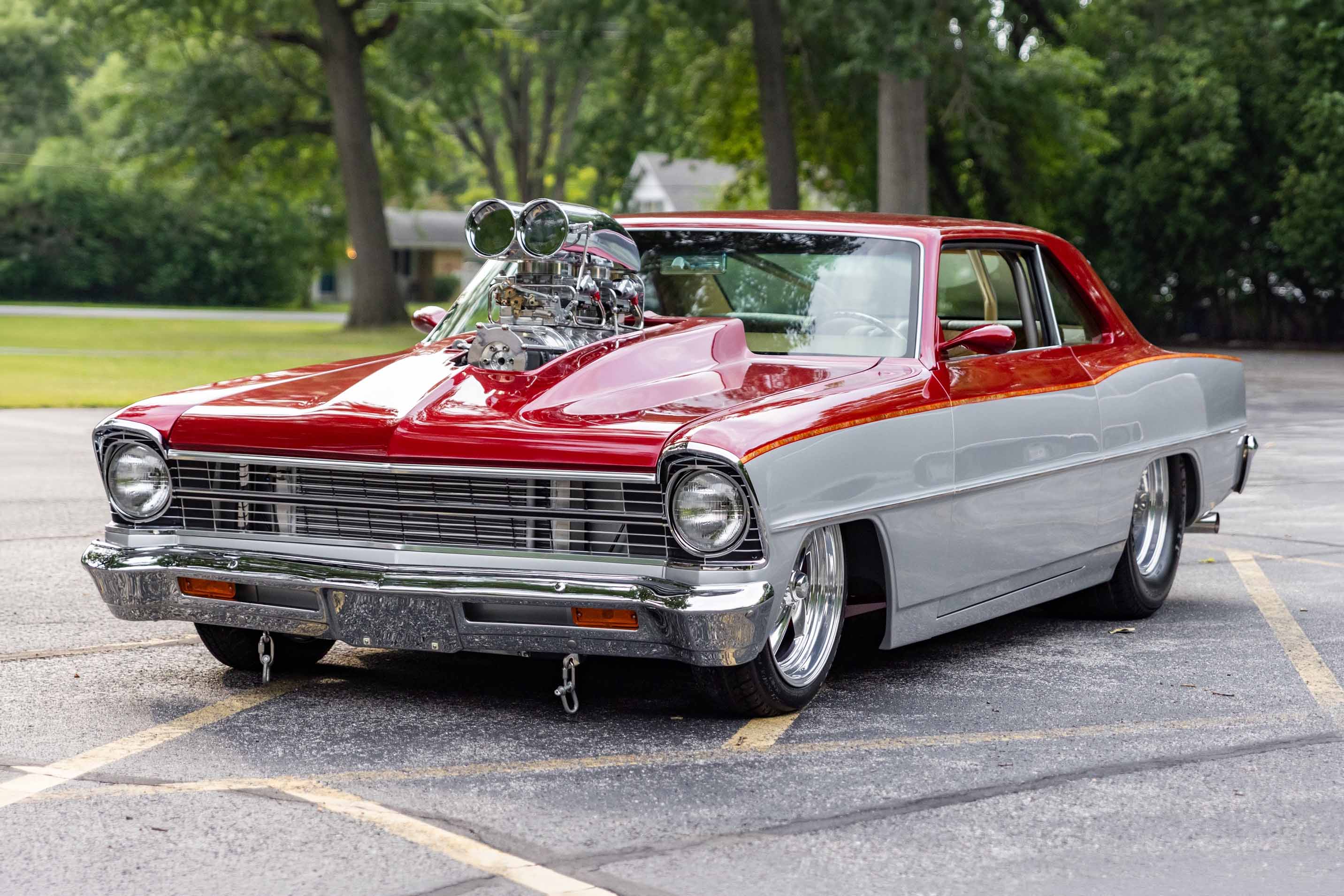 Supercharged V8-Powered 1967 Chevrolet Chevy II Nova Promax