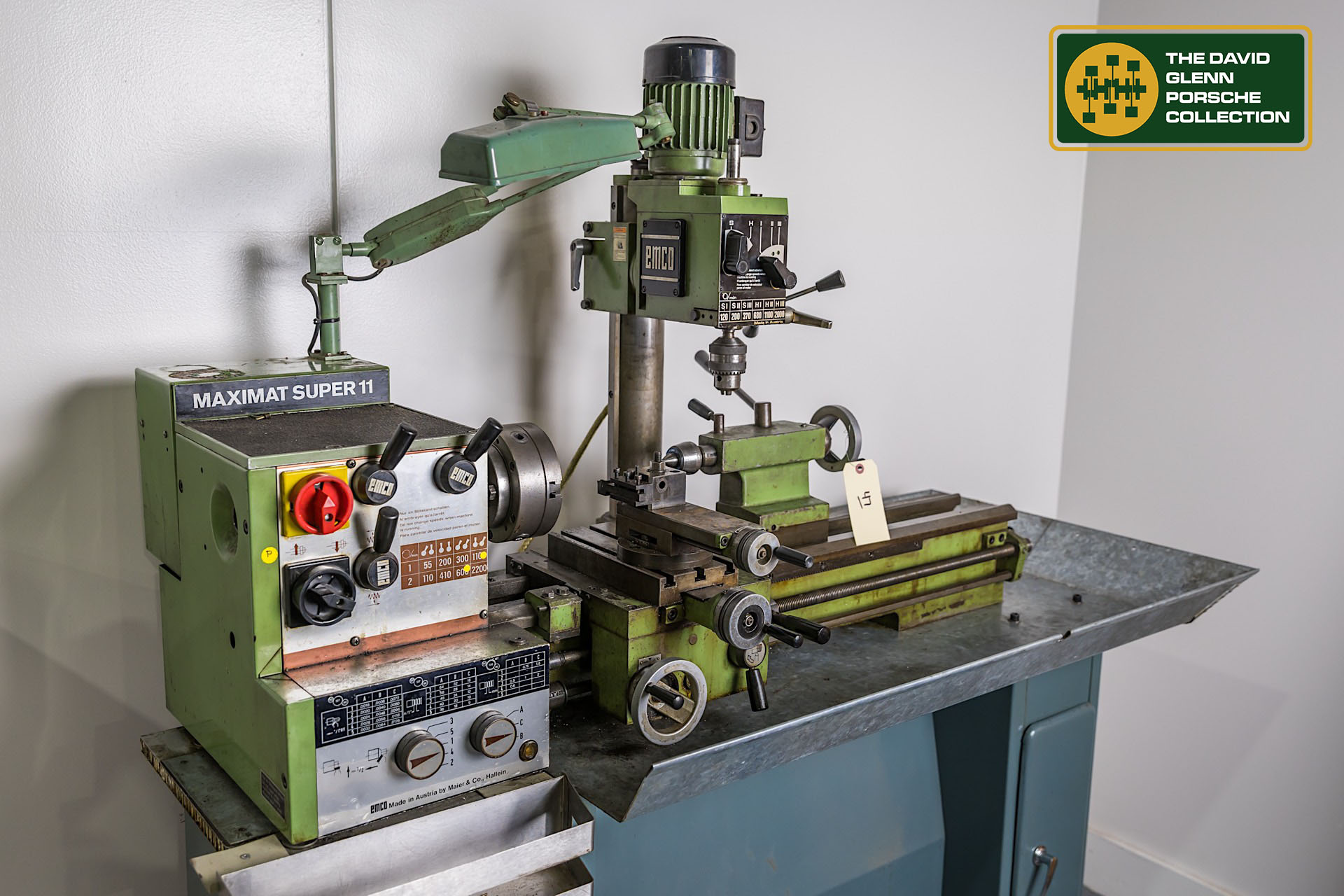 EMCO Maximat Super 11 Lathe and Milling Machine with Accessory