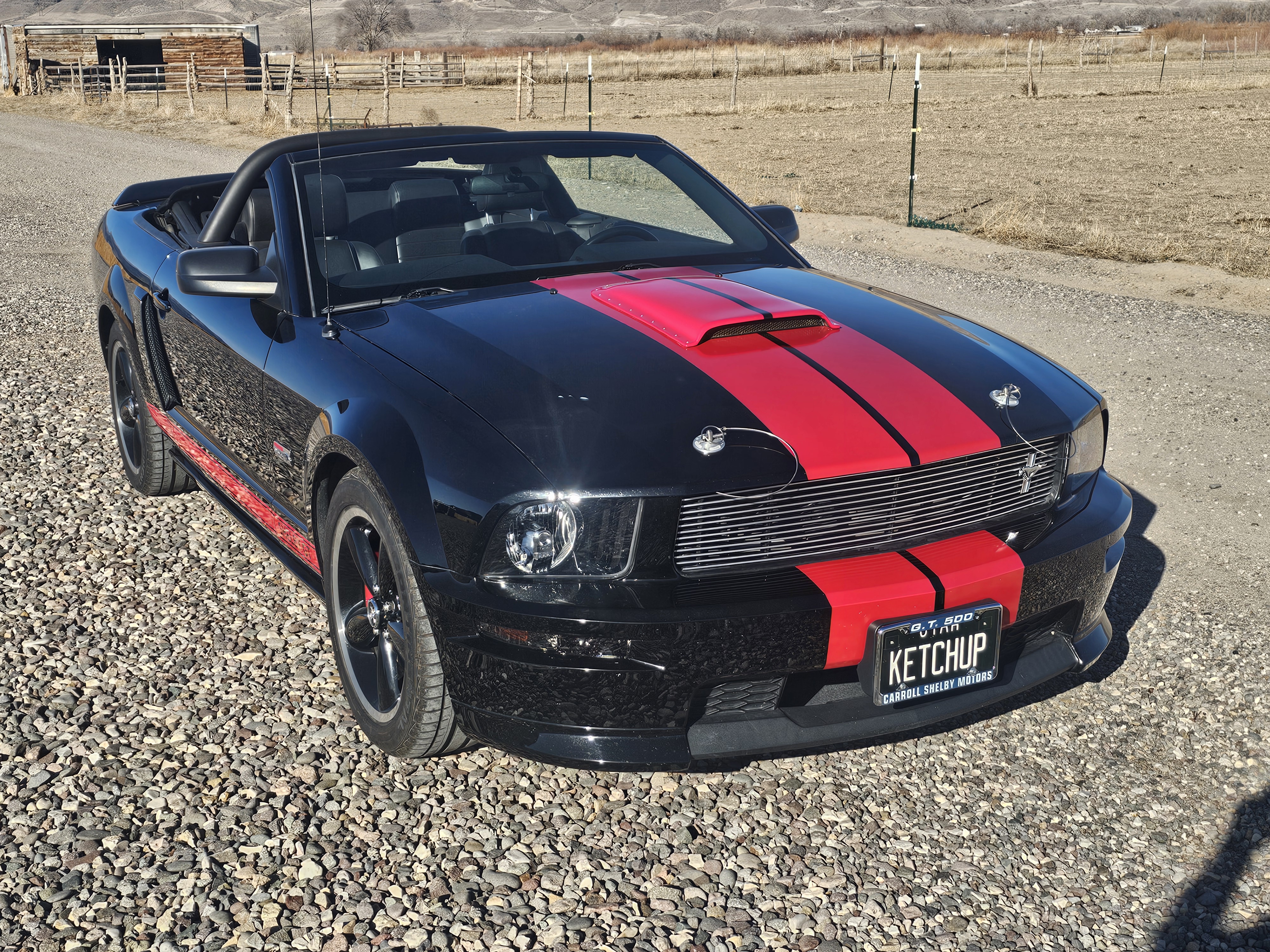 40k-Mile 2008 Ford Mustang Shelby GT Convertible Barrett-Jackson Edition
