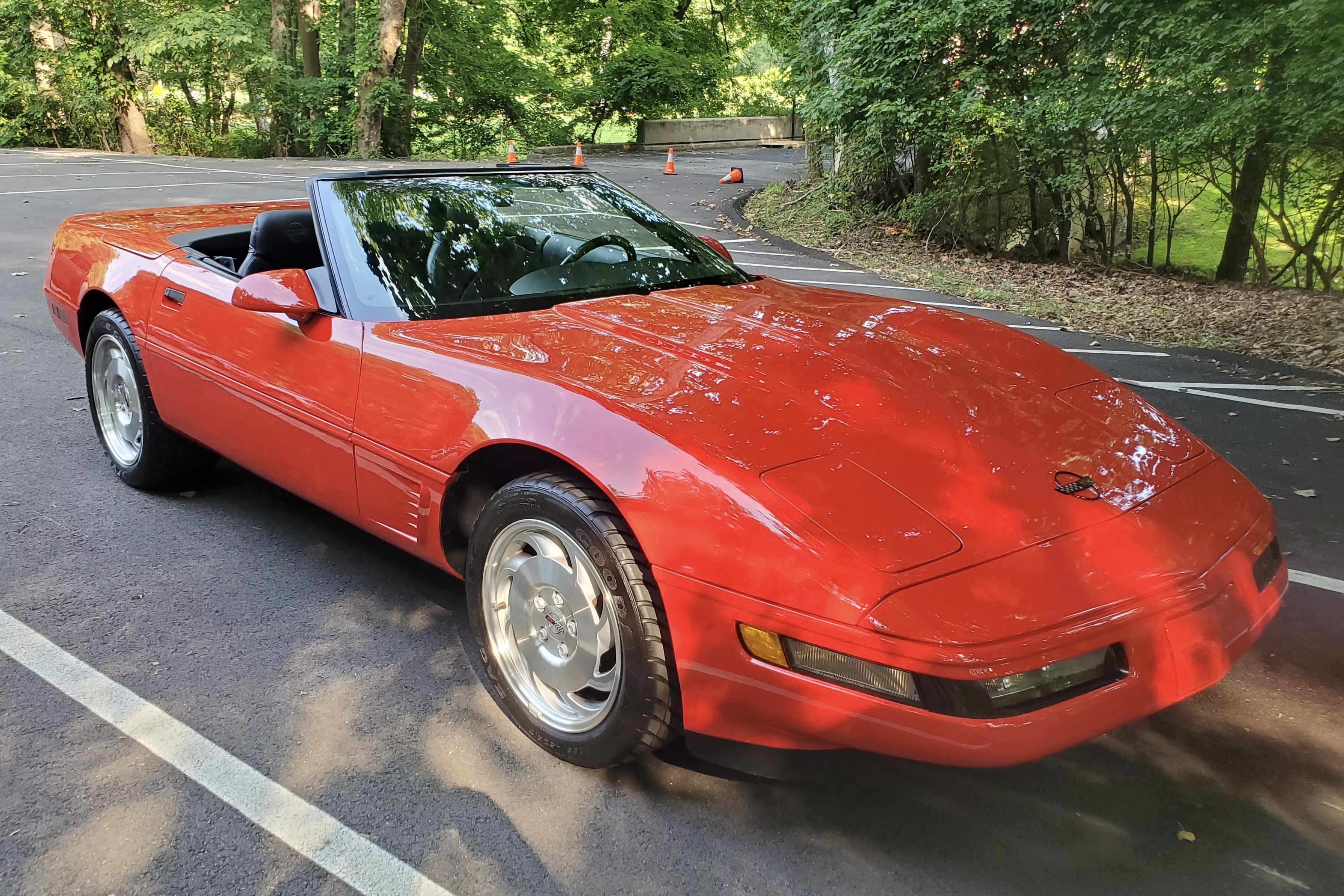 2k-Mile 1995 Chevrolet Corvette Convertible 6-Speed 