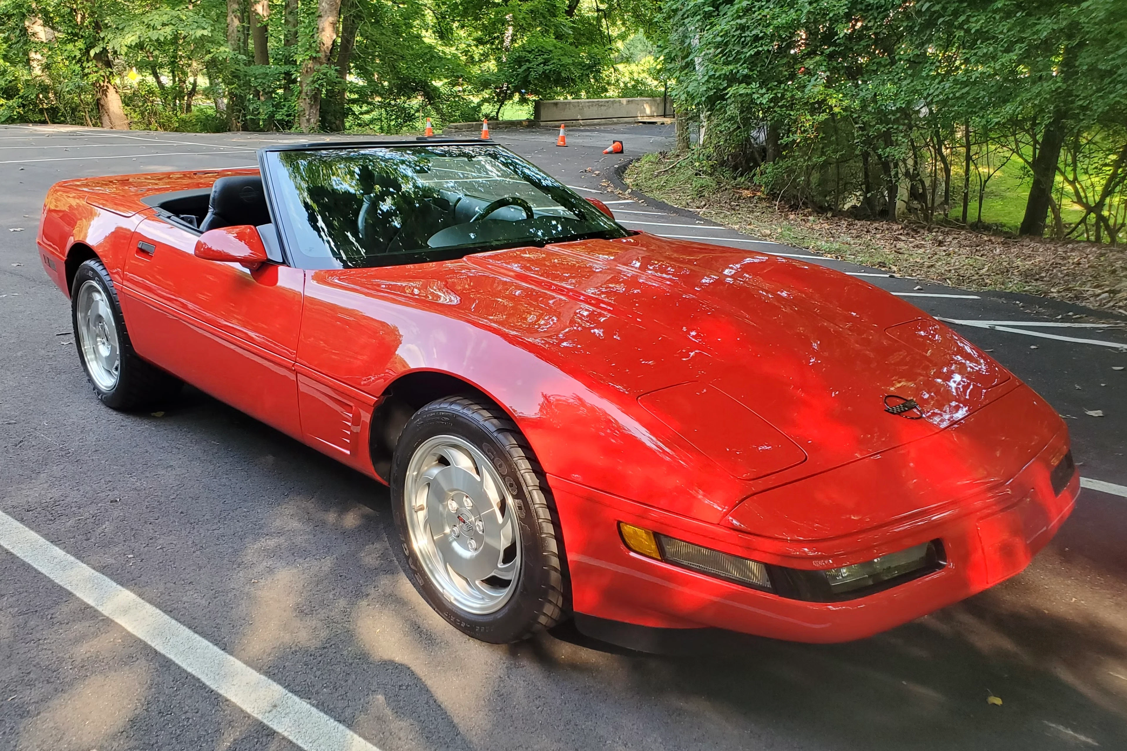2k-Mile 1995 Chevrolet Corvette Convertible 6-Speed