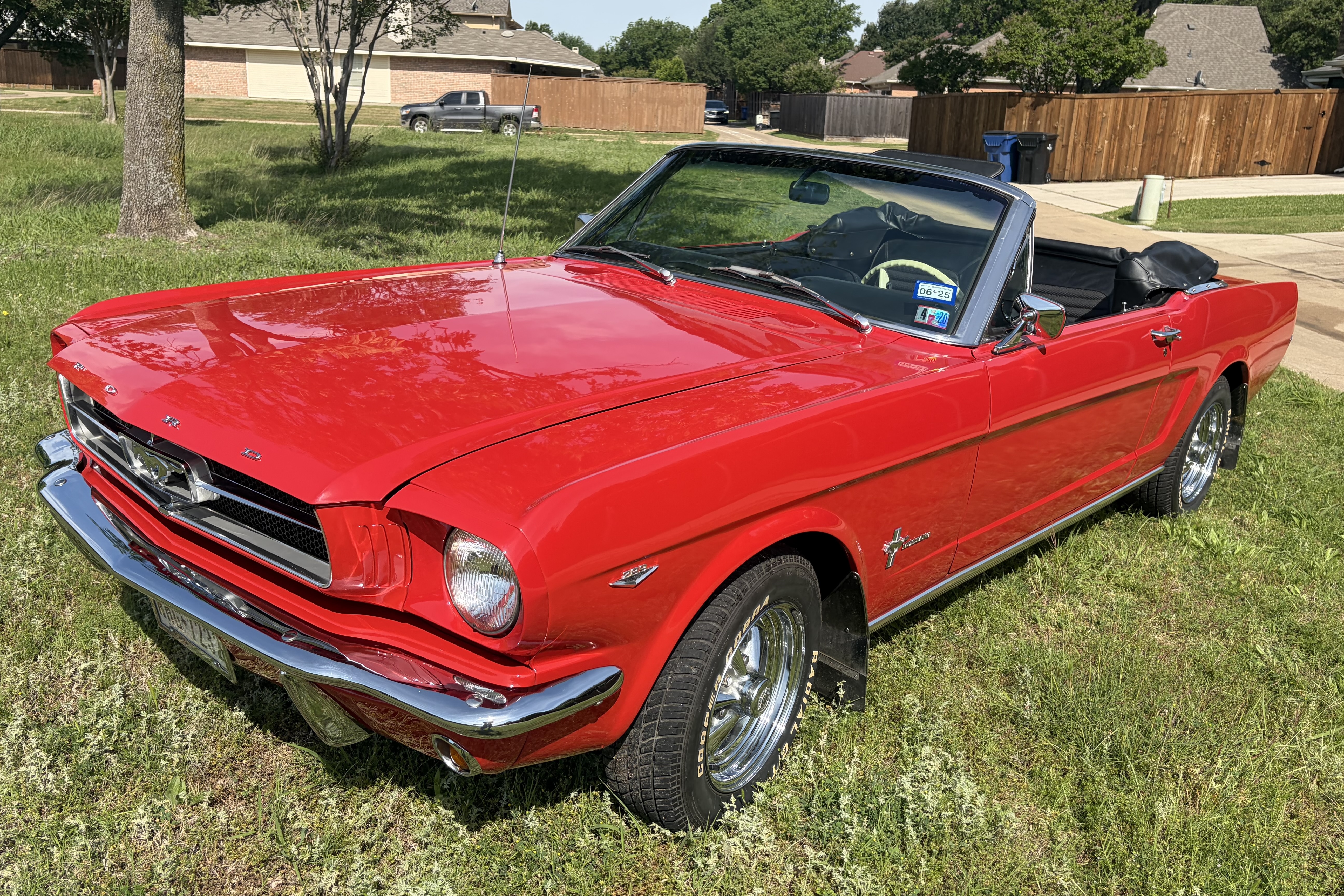 46-Years-Owned 1965 Ford Mustang Convertible 289 