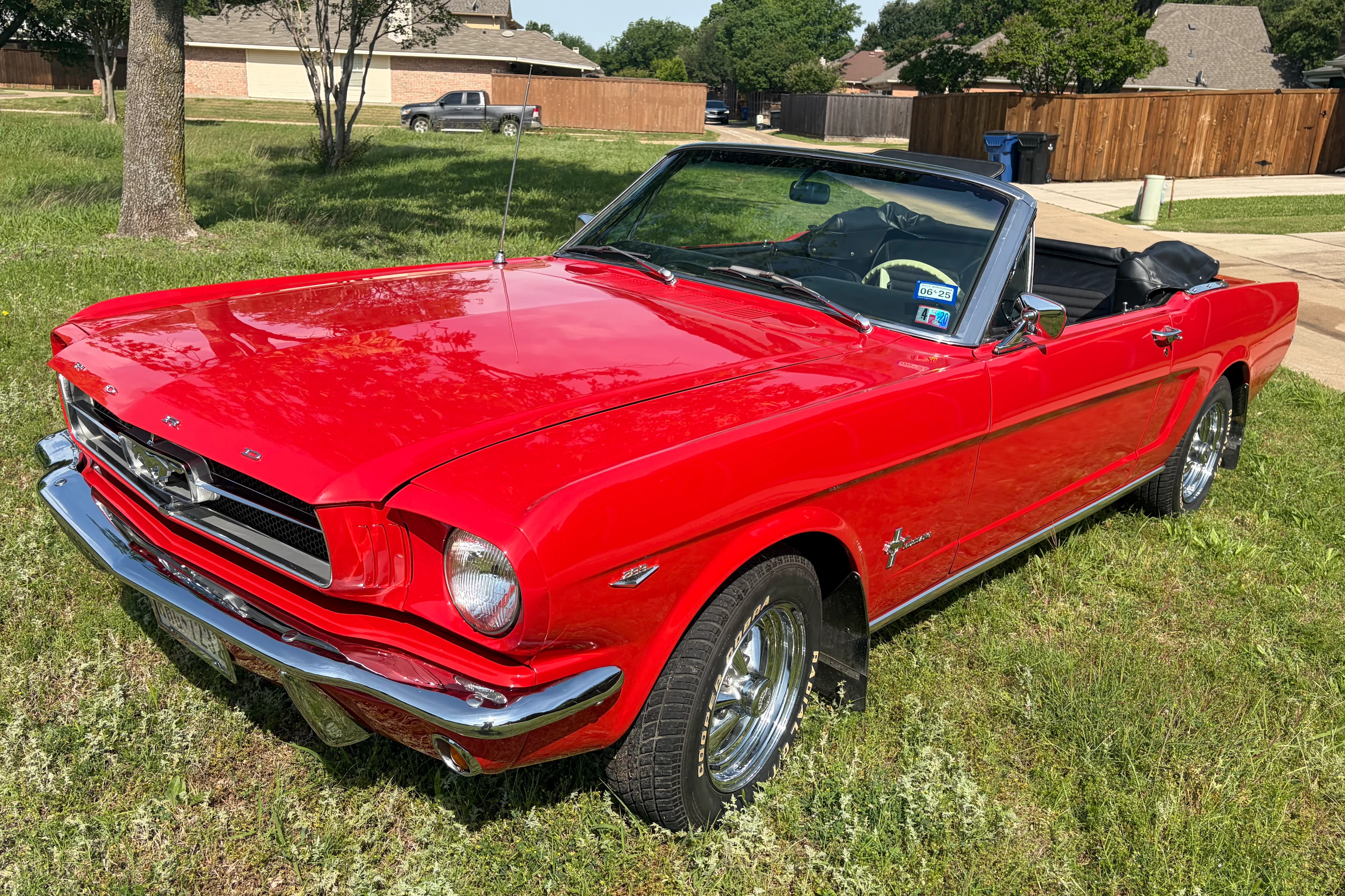 46-Years-Owned 1965 Ford Mustang Convertible 289