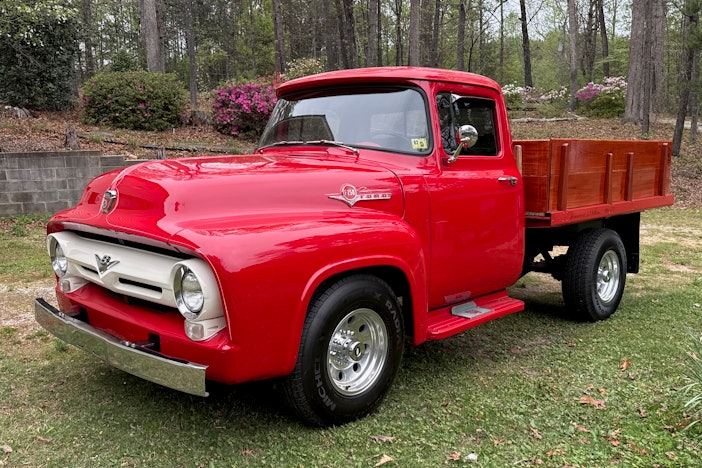 One-Family-Owned 1956 Ford F-250 Stake-Bed Truck 3-Speed