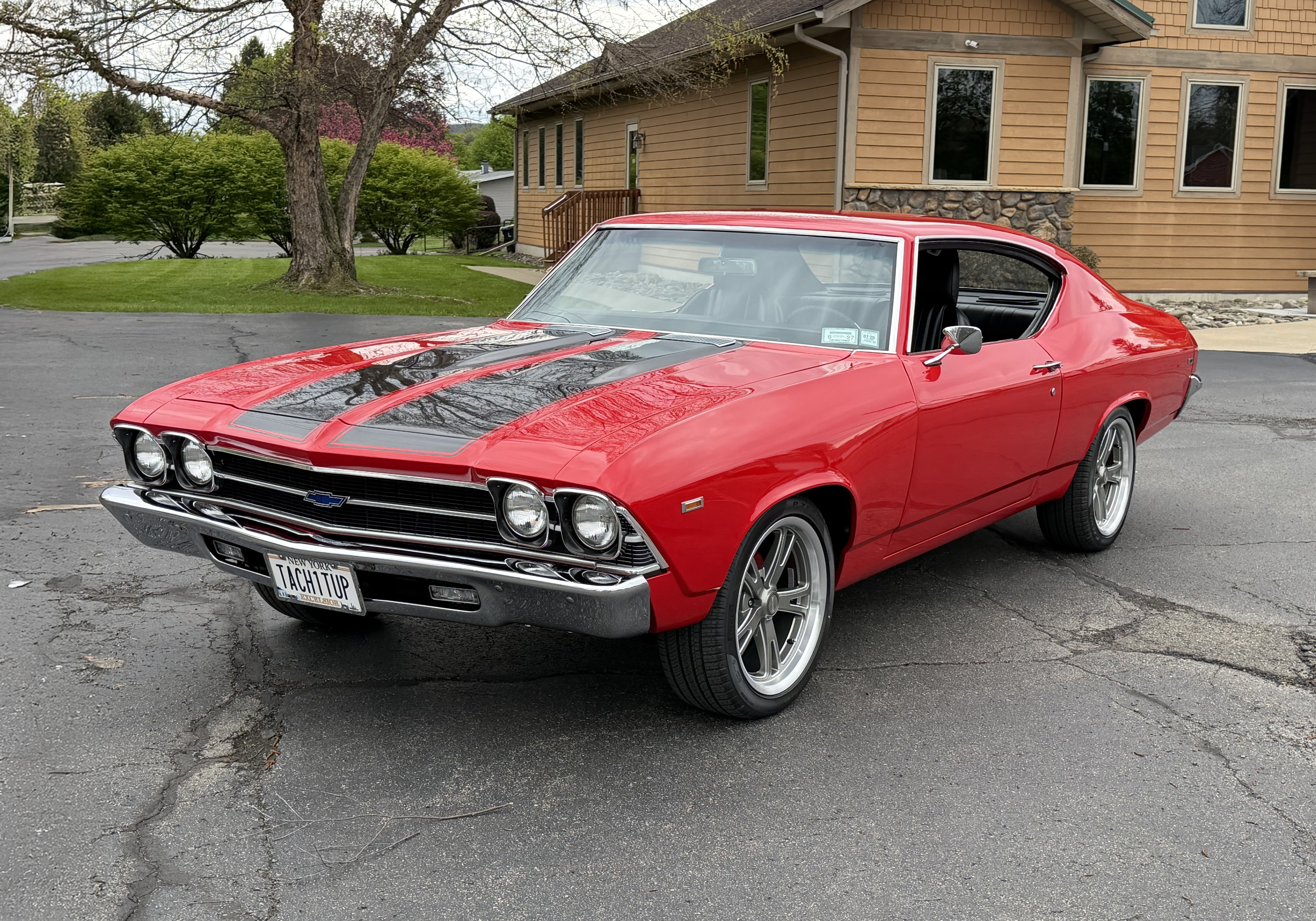 Fuel-Injected 1969 Chevrolet Chevelle Malibu Sport Coupe 5-Speed 