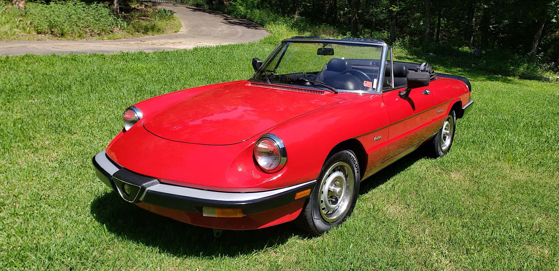 Single-Owner 1986 Alfa Romeo Spider Graduate