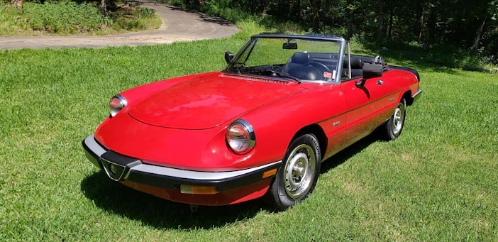 Single-Owner 1986 Alfa Romeo Spider Graduate