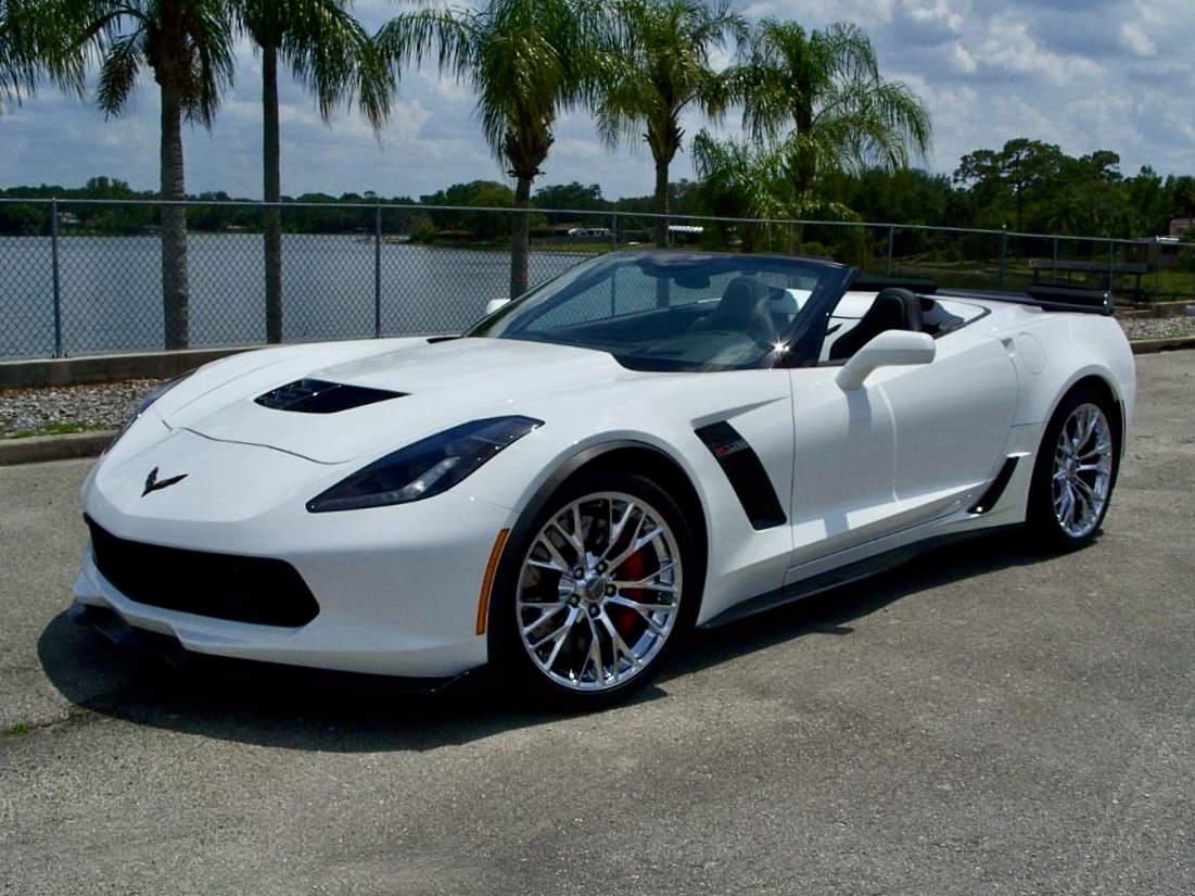 18k-Mile 2016 Chevrolet Corvette Z06 Convertible 3LZ