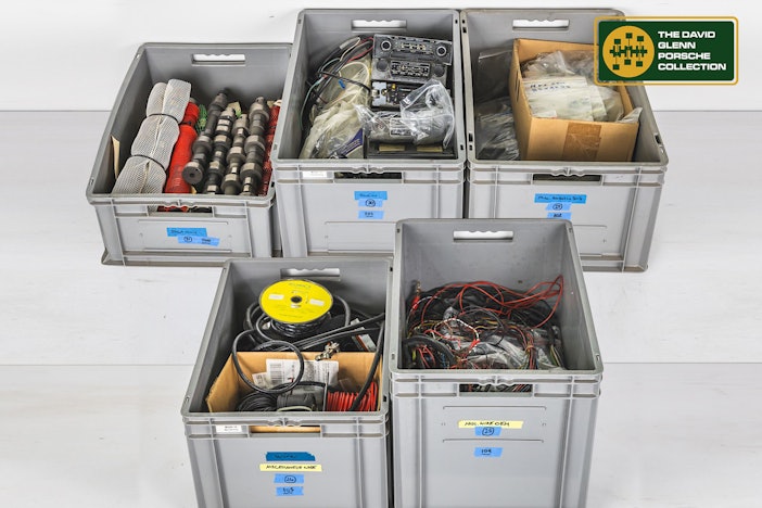 Porsche Factory Radios, Antennas, and Misc. (Lot 27)