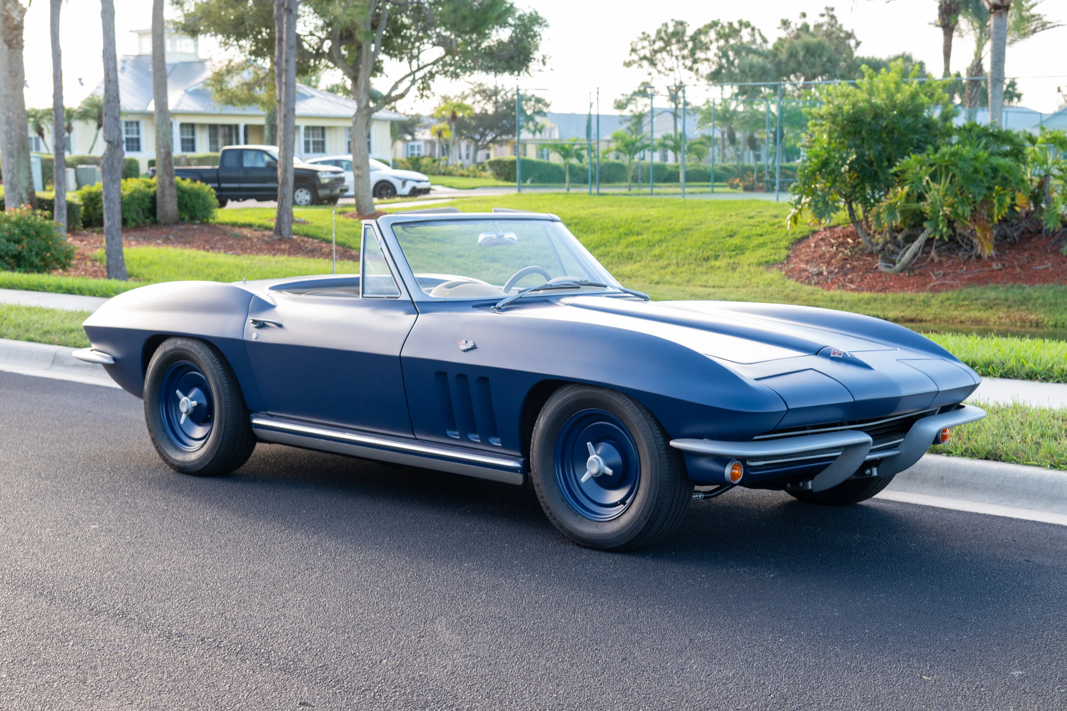 1965 Chevrolet Corvette Convertible Tesla EV Conversion