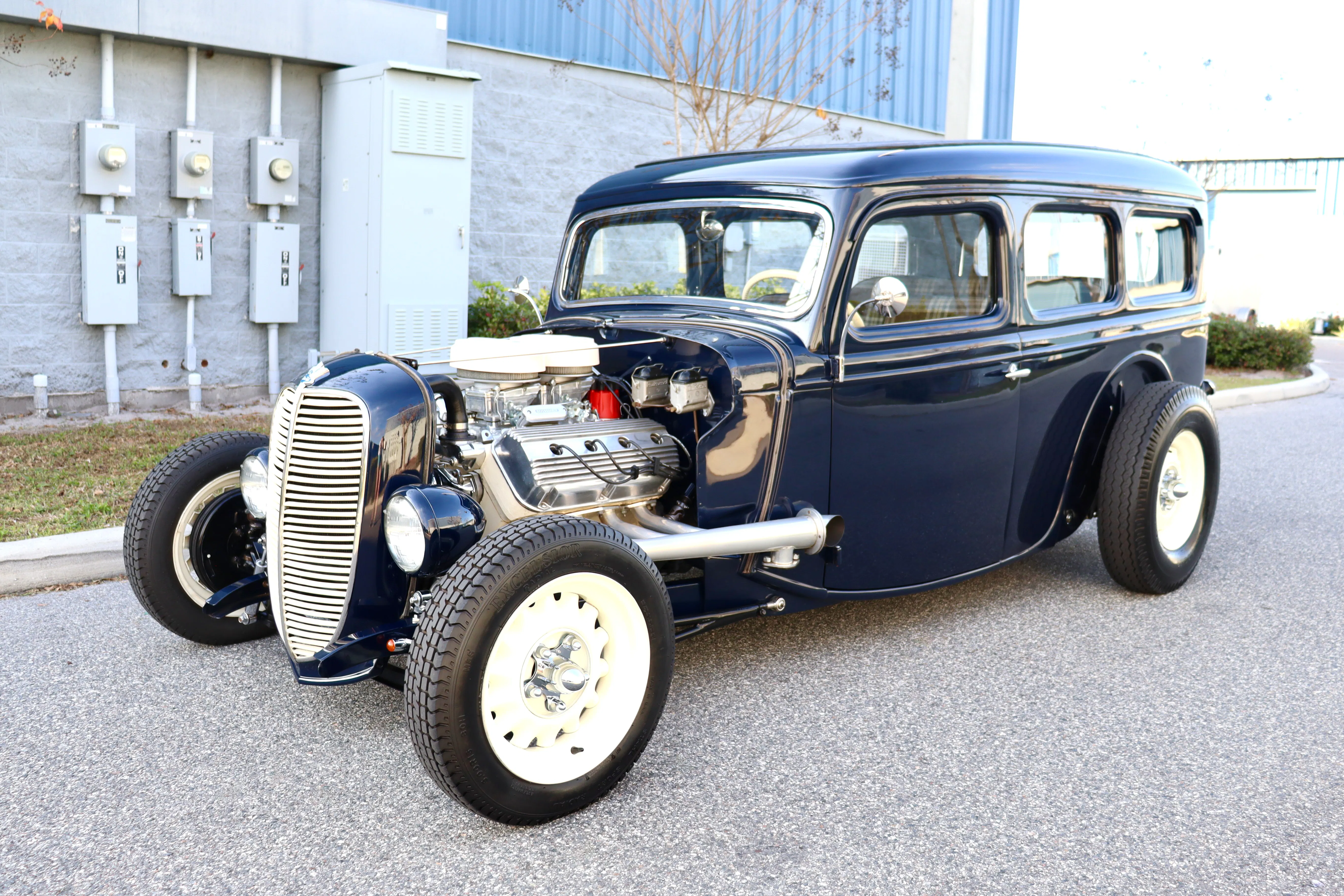 354 Hemi-Powered 1935 Ford Wagon Hot Rod 5-Speed