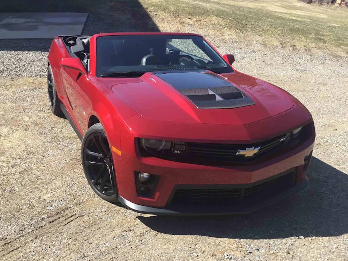 Single-Owner 8k-Mile 2013 Chevrolet Camaro ZL1 Convertible