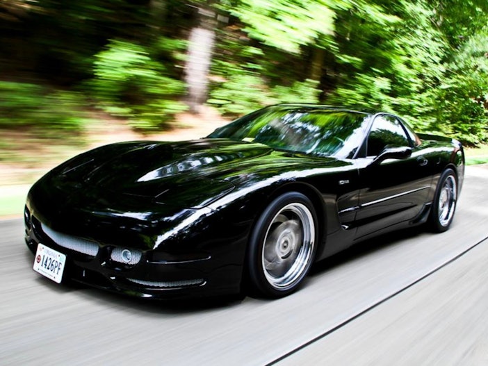 Supercharged 55k-Mile 2002 Chevrolet Corvette Z06