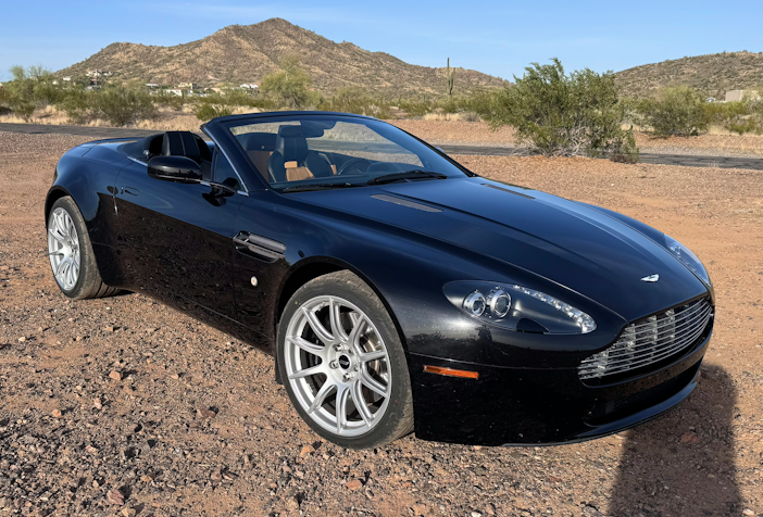 8k-Mile 2008 Aston Martin V8 Vantage Roadster