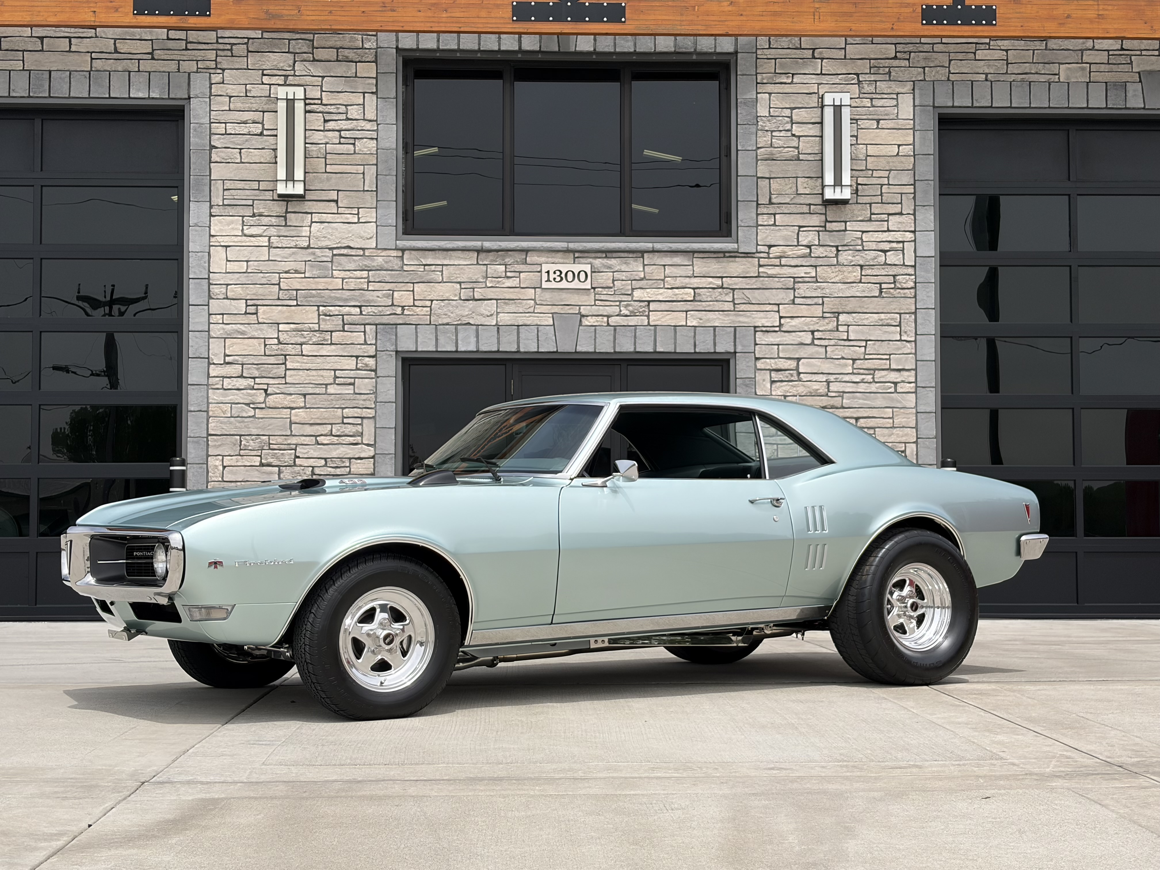 One-Owner Modified 1968 Pontiac Firebird Coupe 4-Speed and 1999 Continental Cargo Enclosed Trailer