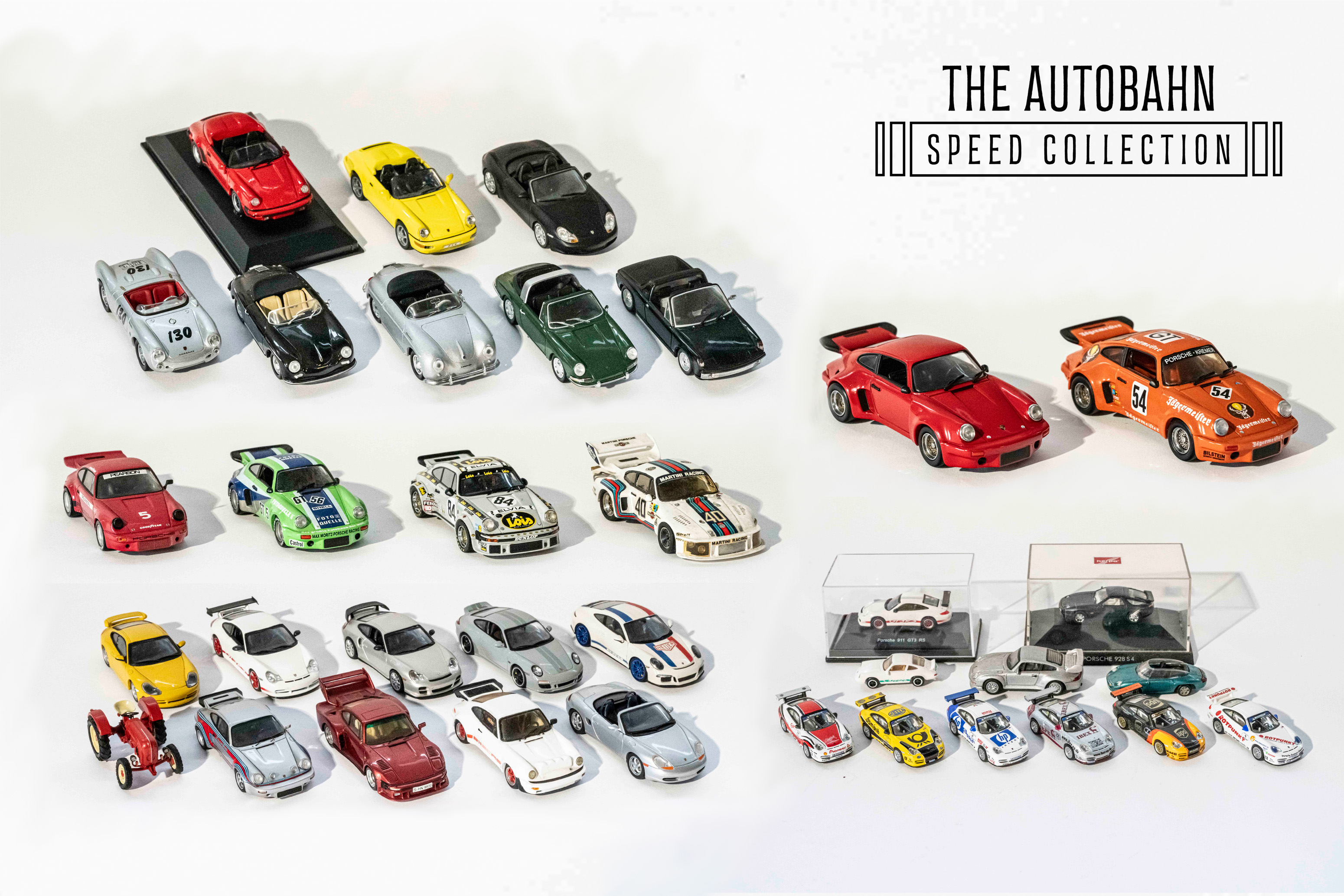 Porsche Evolution Scale Models (Lot 17)