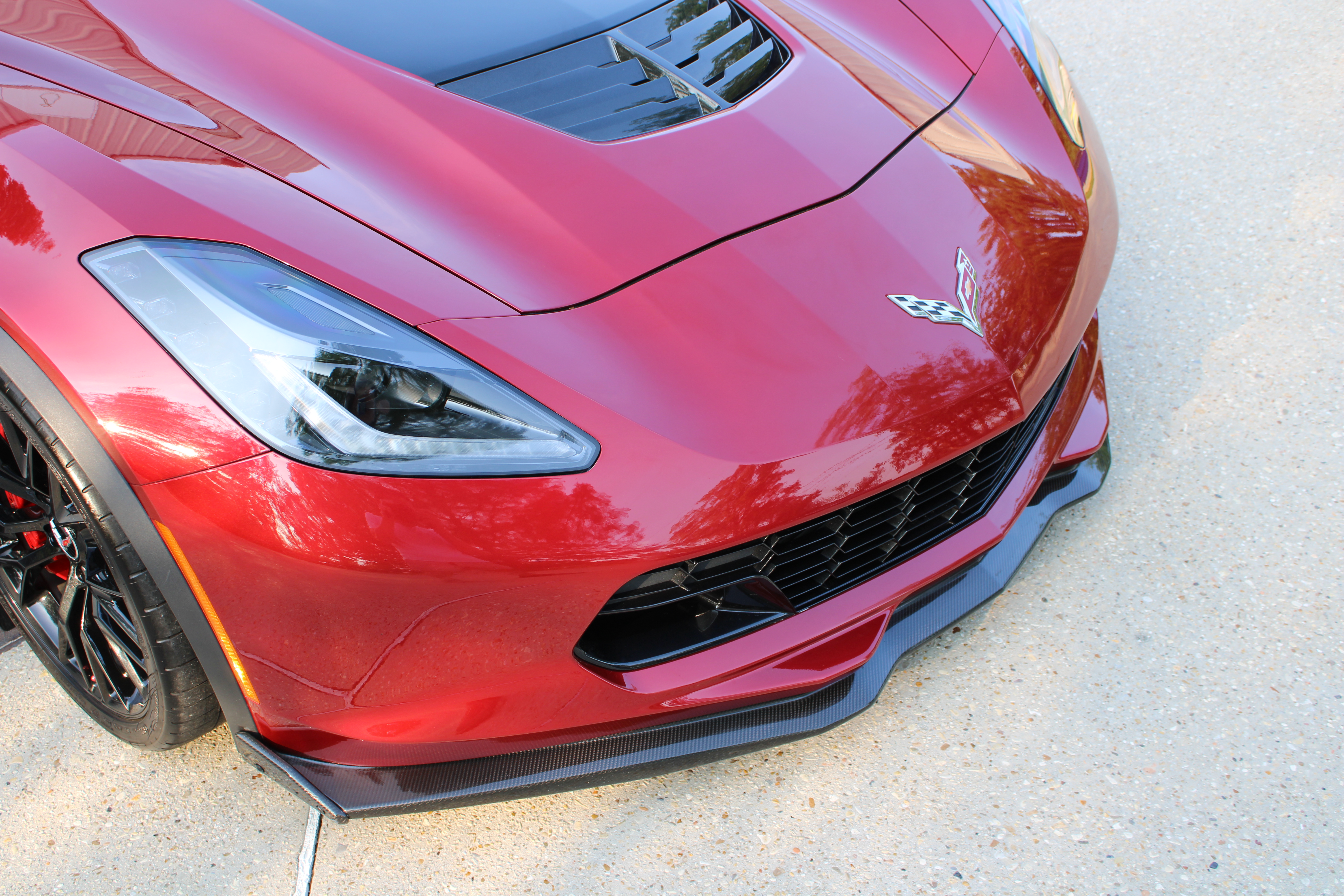Ex-Mario Andretti 8k-Mile 2015 Chevrolet Corvette Z06 Coupe 3LZ
