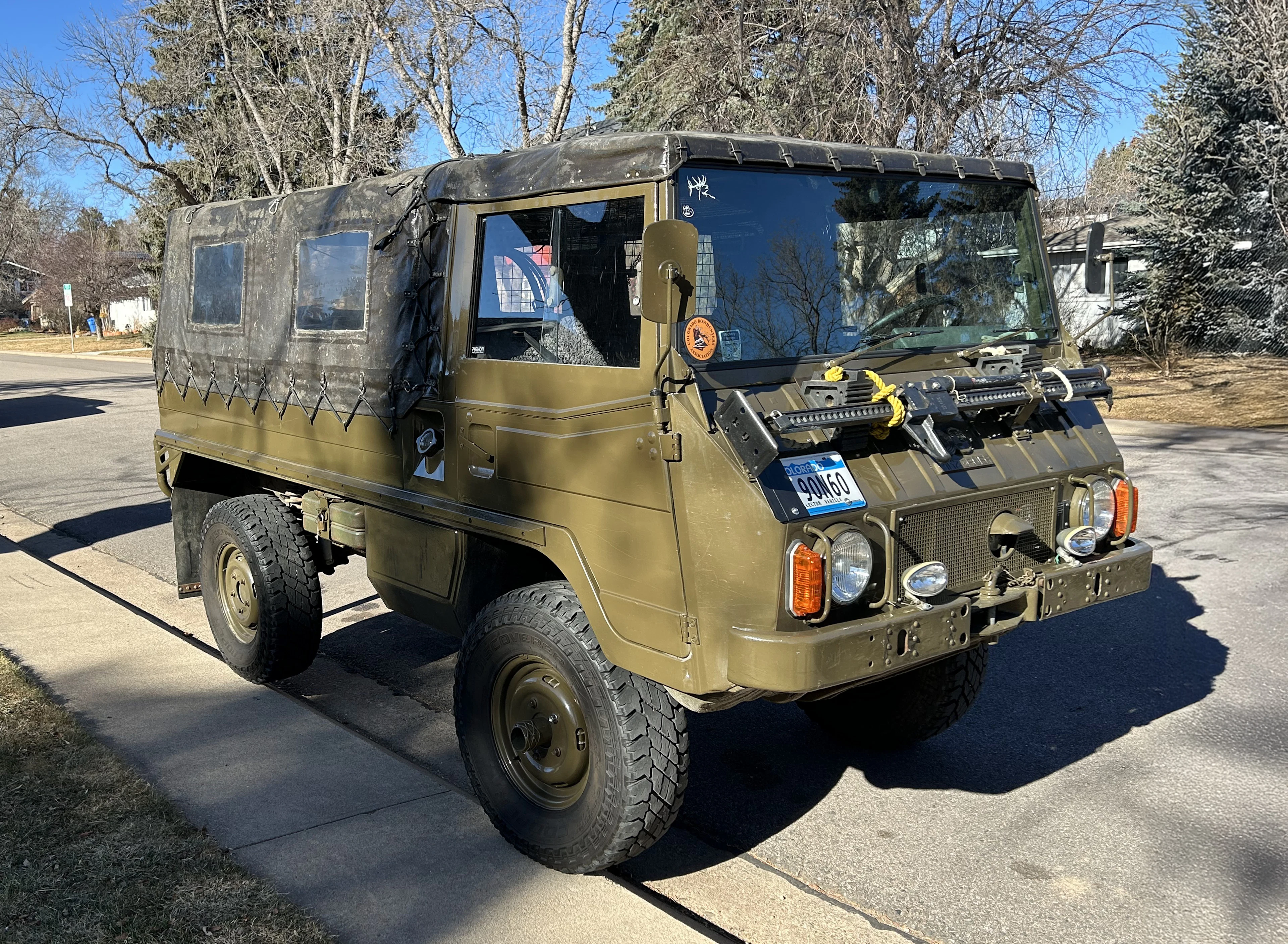 26-Years-Owned 1972 Steyr-Puch Pinzgauer 710M