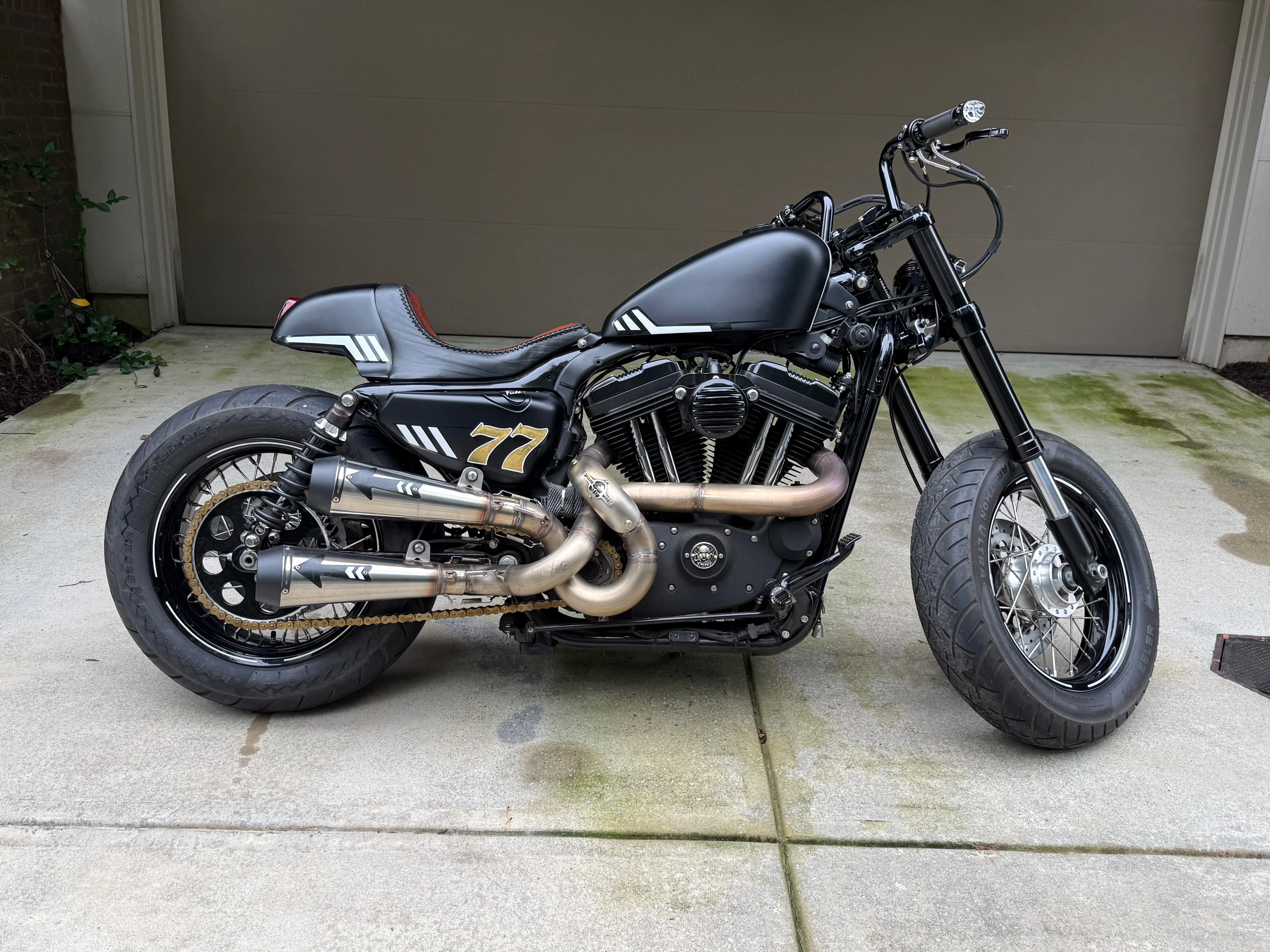 Modified 2012 Harley-Davidson Sportster HD 1200